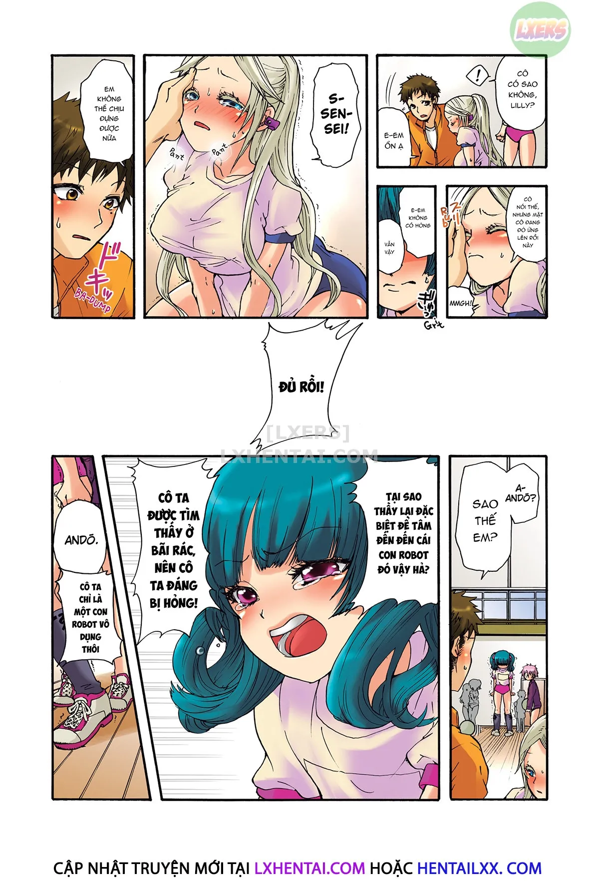 HentaiVN.net - Ảnh 19 - Robot thú cưng Lilly - Chap 2