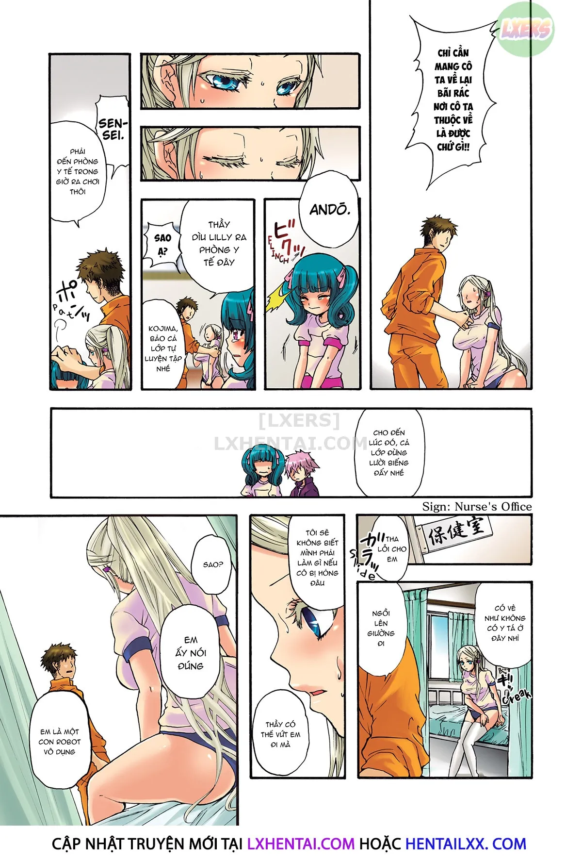 HentaiVN.net - Ảnh 20 - Robot thú cưng Lilly - Chap 2