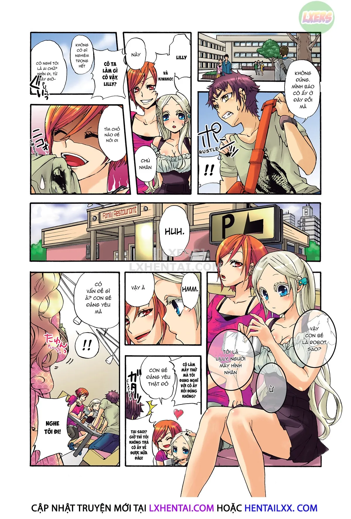 HentaiVN.net - Ảnh 17 - Robot thú cưng Lilly - Chap 3