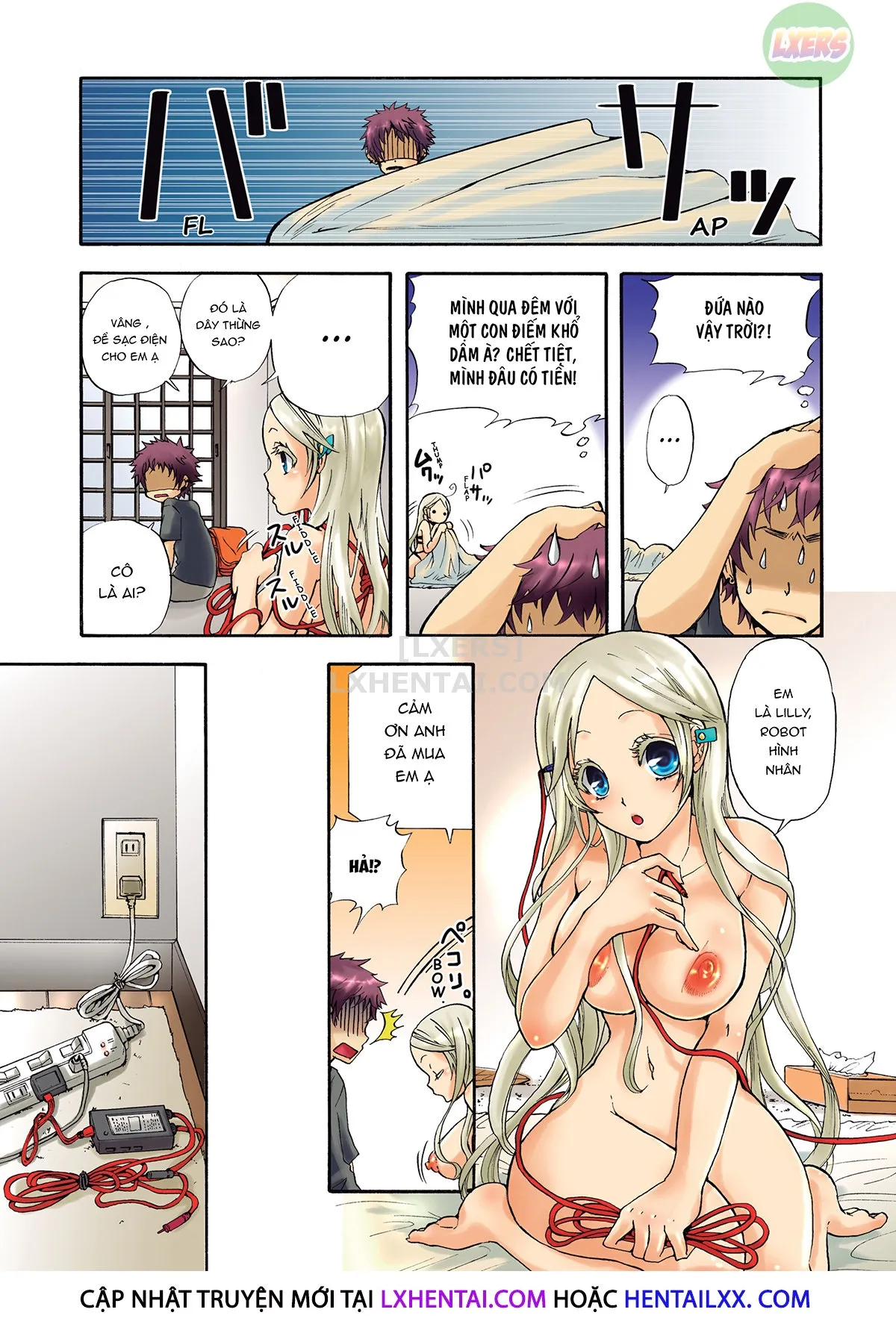 HentaiVN.net - Ảnh 7 - Robot thú cưng Lilly - Chap 3