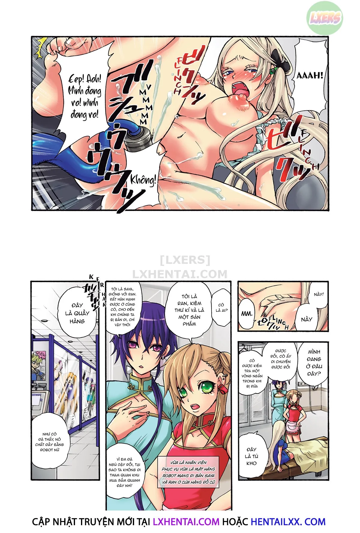 HentaiVN.net - Ảnh 12 - Robot thú cưng Lilly - Chap 4