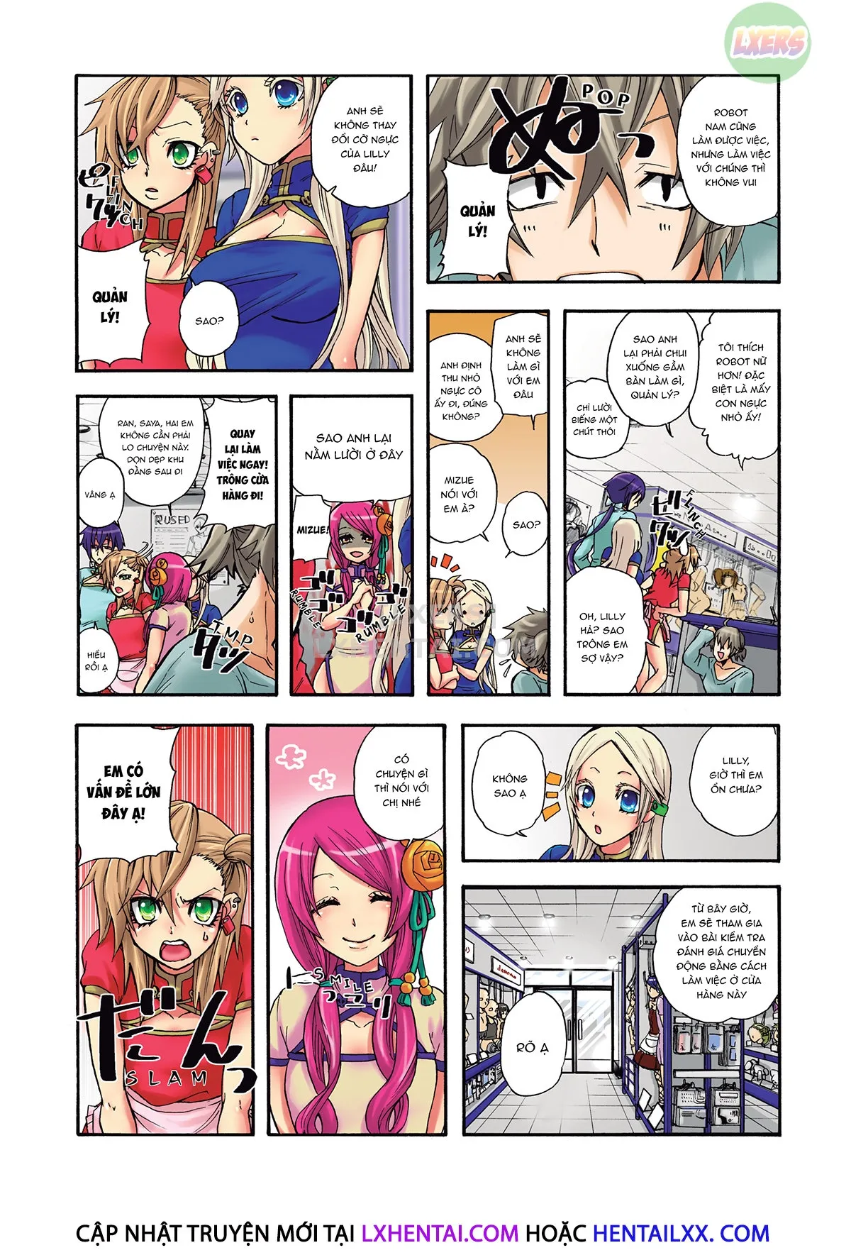 HentaiVN.net - Ảnh 13 - Robot thú cưng Lilly - Chap 4