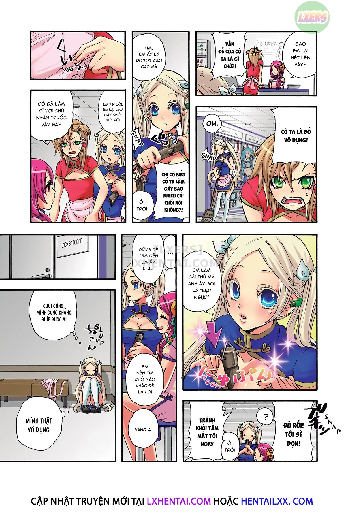 HentaiVN.net - Ảnh 14 - Robot thú cưng Lilly - Chap 4