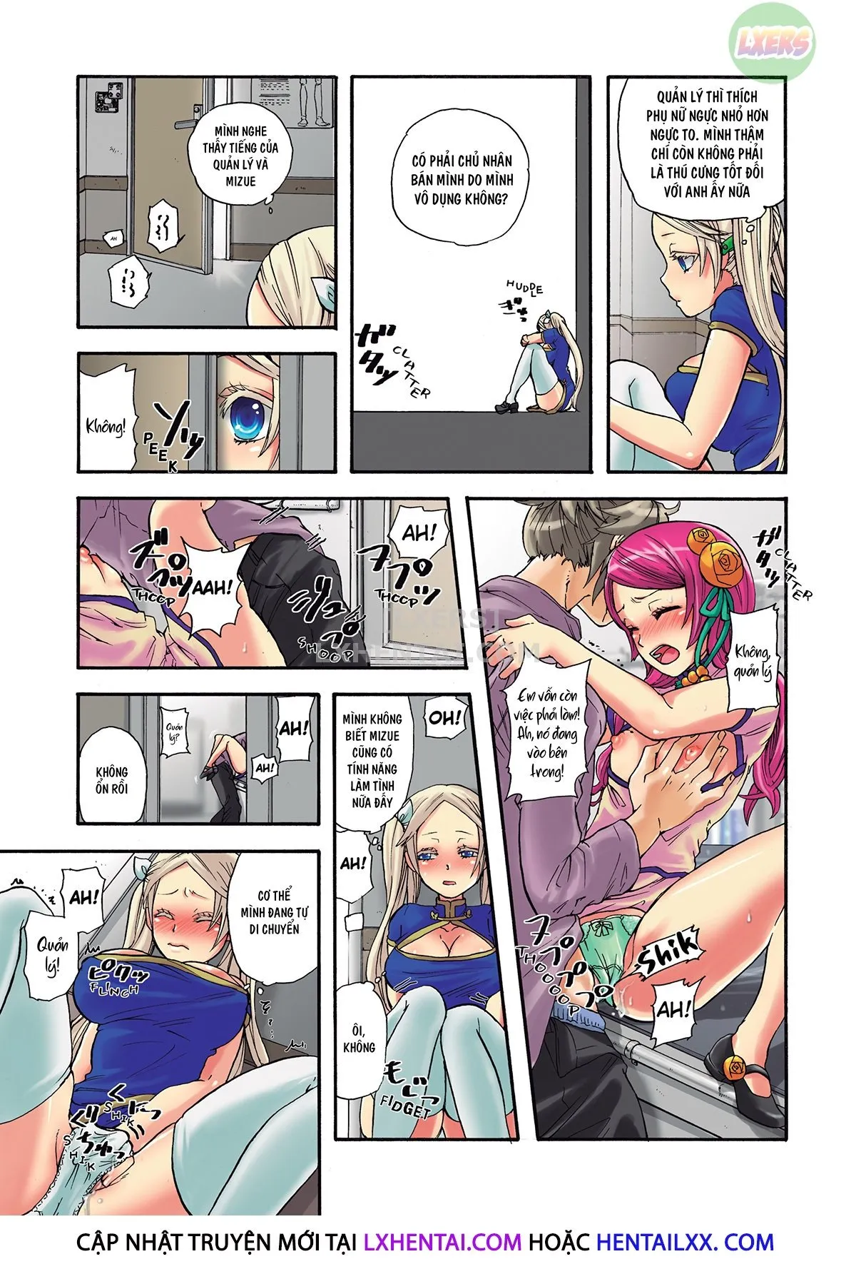 HentaiVN.net - Ảnh 15 - Robot thú cưng Lilly - Chap 4