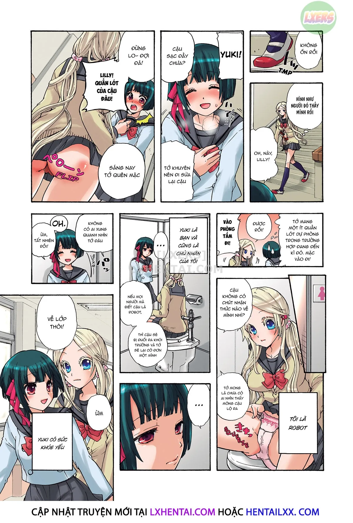 HentaiVN.net - Ảnh 8 - Robot thú cưng Lilly - Chap 5