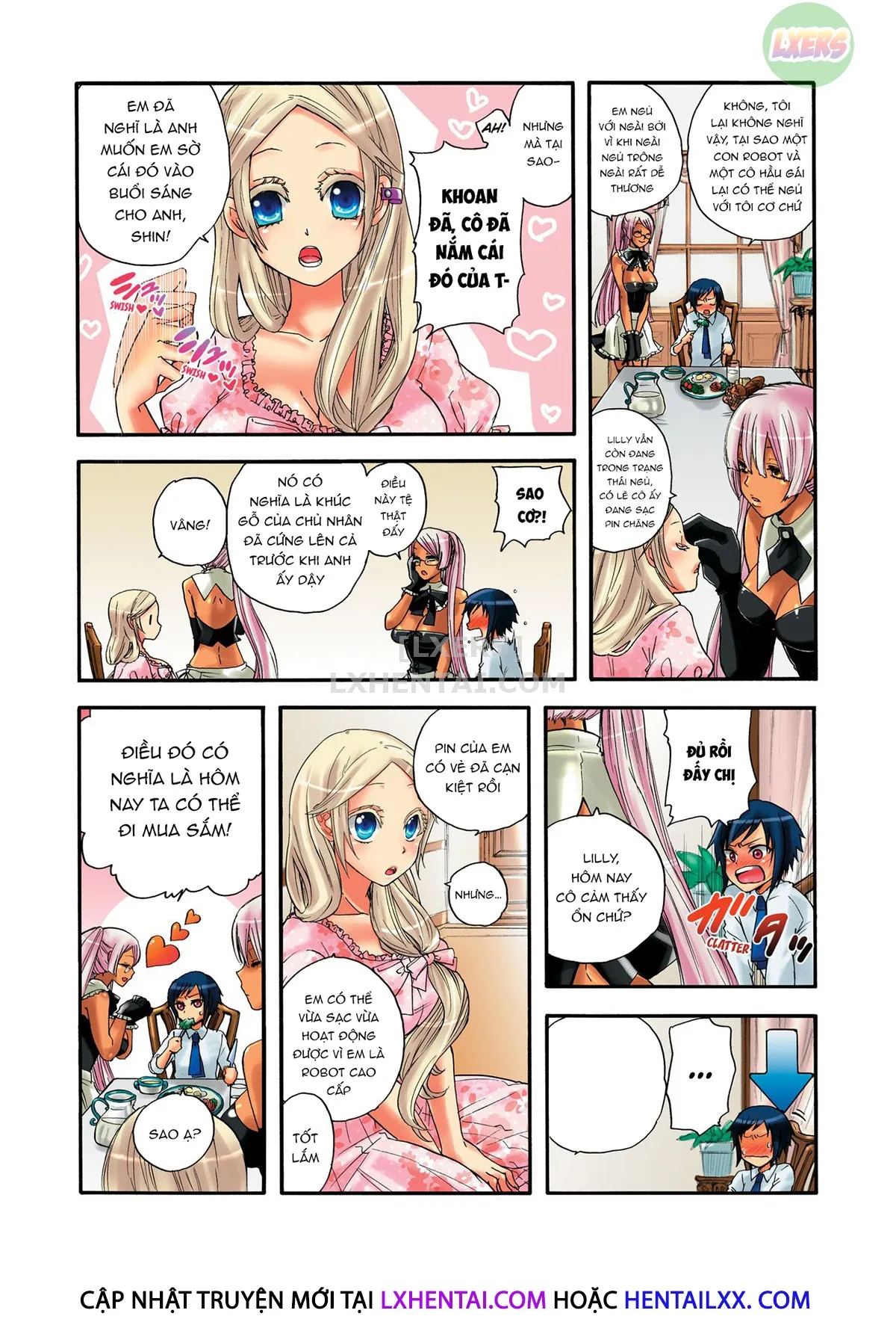 HentaiVN.net - Ảnh 13 - Robot thú cưng Lilly - Chap 6 | Volume 2