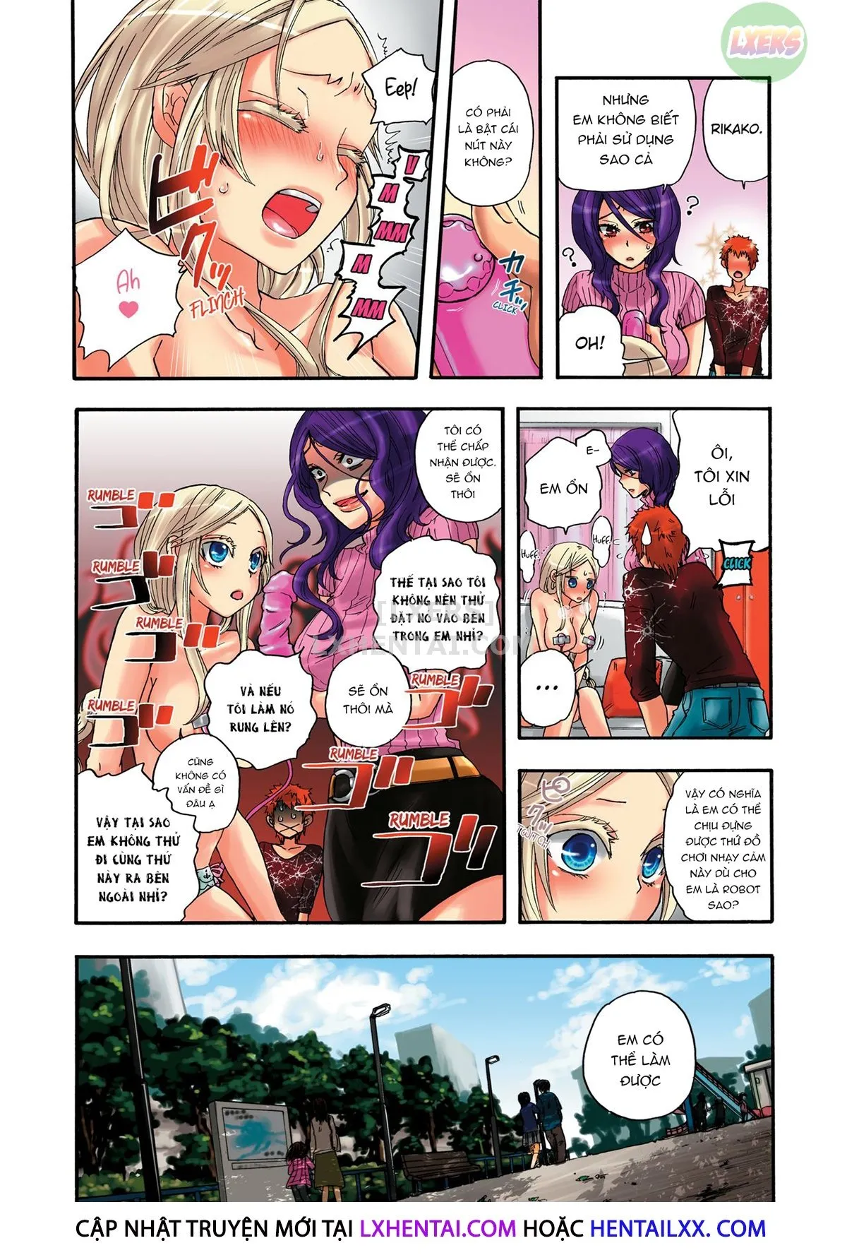 HentaiVN.net - Ảnh 10 - Robot thú cưng Lilly - Chap 7