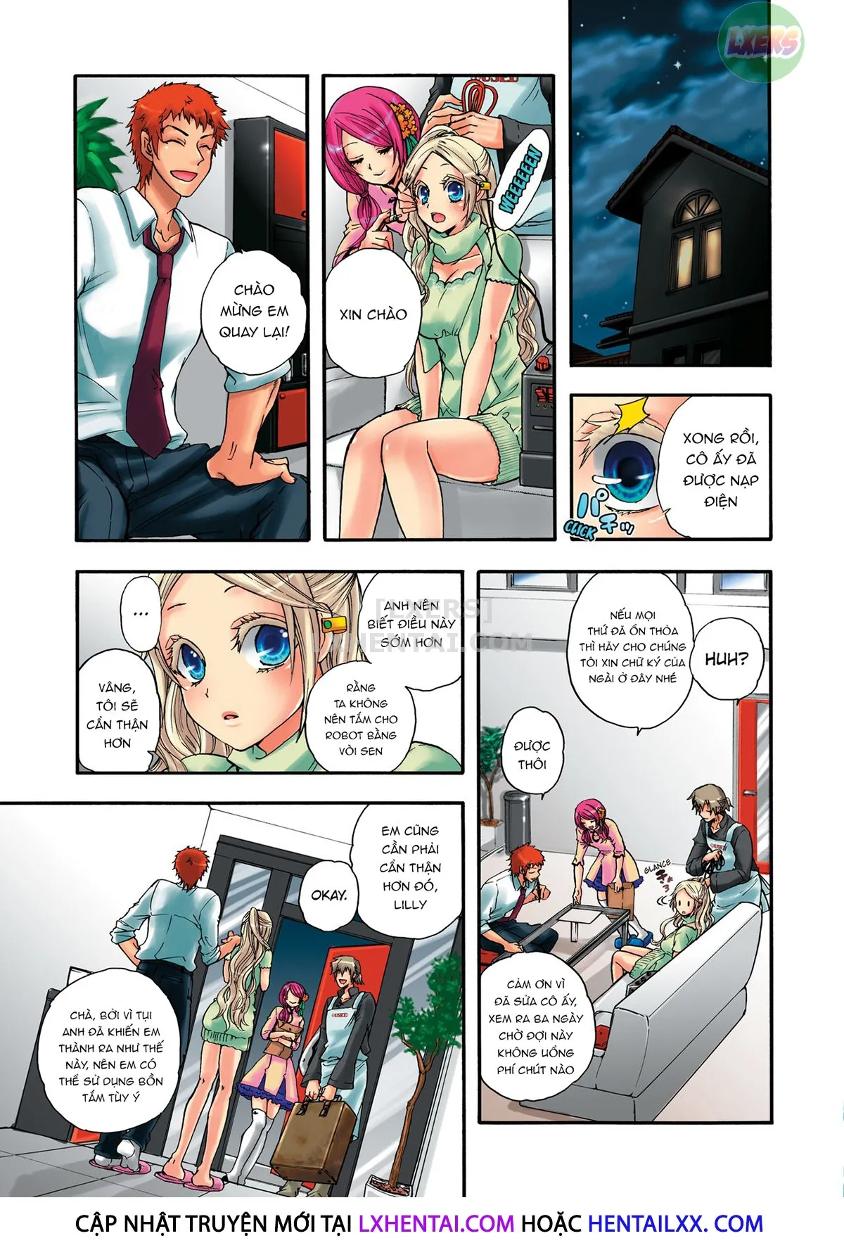 HentaiVN.net - Ảnh 17 - Robot thú cưng Lilly - Chap 7