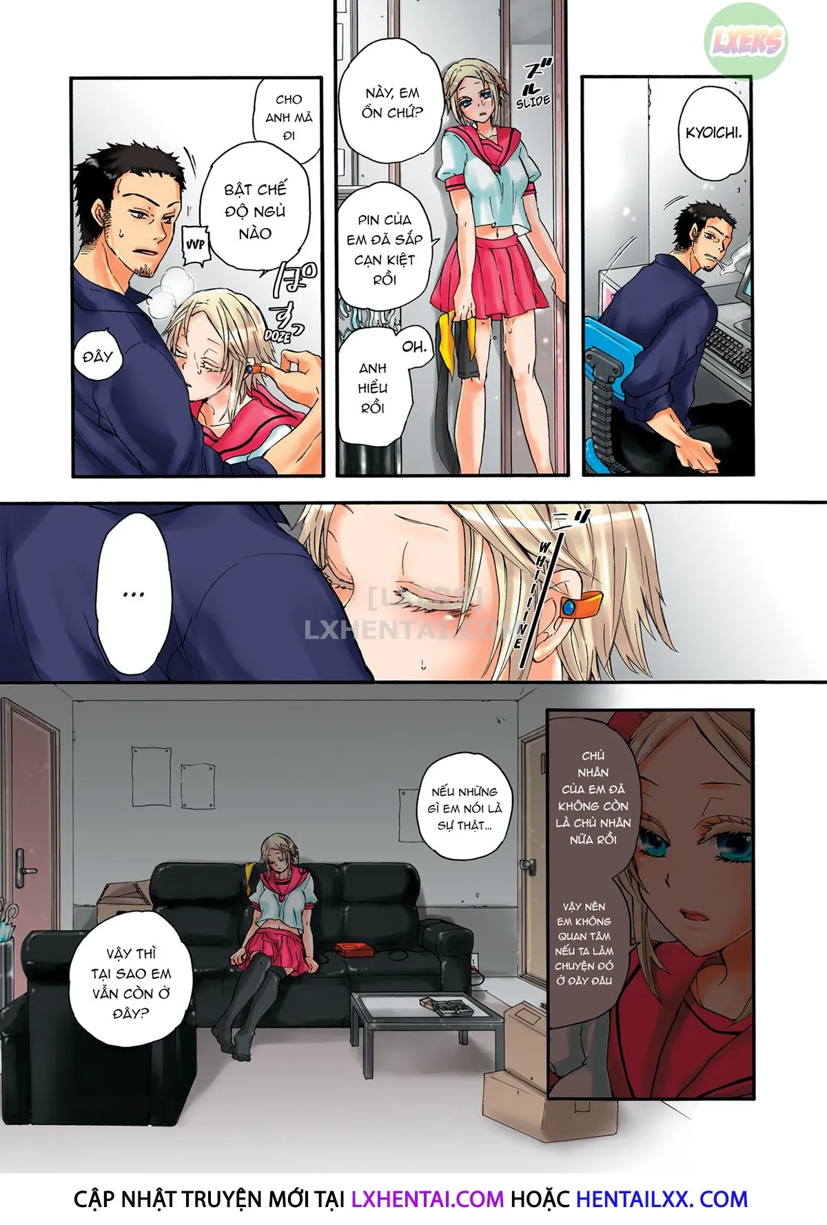 HentaiVN.net - Ảnh 16 - Robot thú cưng Lilly - Chap 8