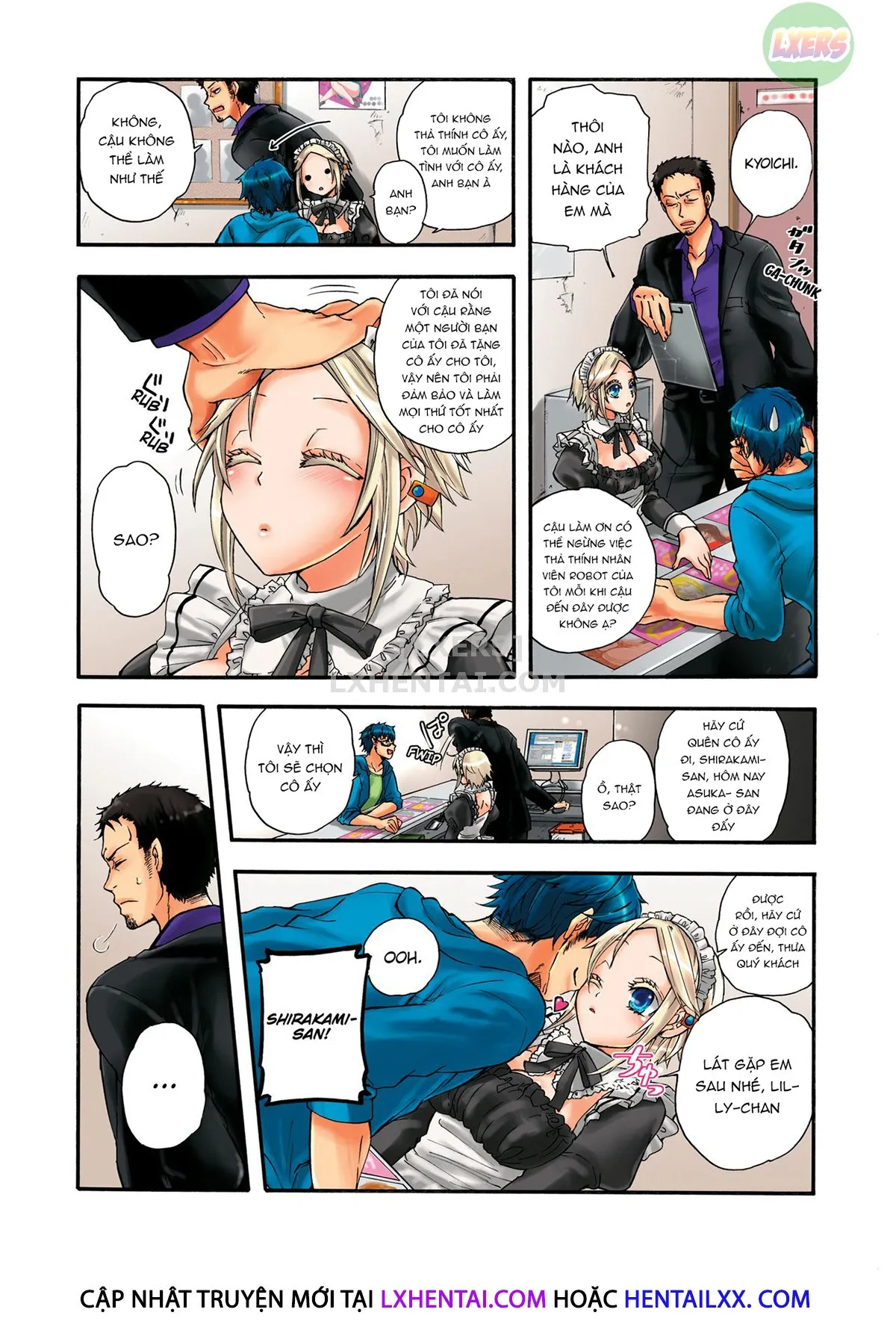HentaiVN.net - Ảnh 7 - Robot thú cưng Lilly - Chap 8