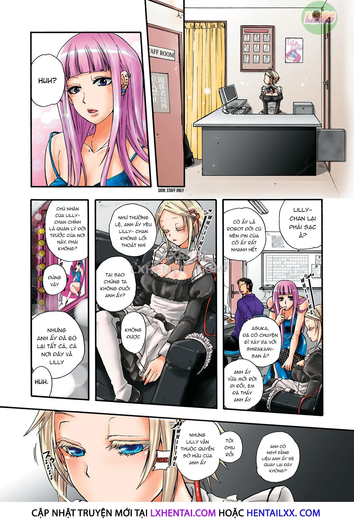 HentaiVN.net - Ảnh 8 - Robot thú cưng Lilly - Chap 8