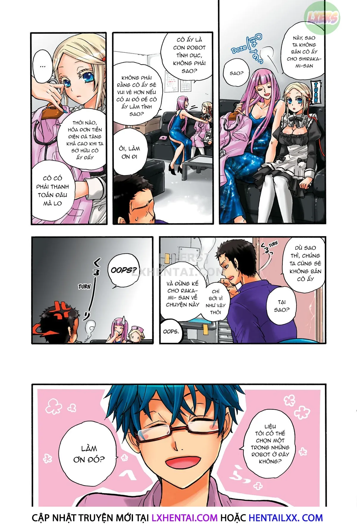 HentaiVN.net - Ảnh 9 - Robot thú cưng Lilly - Chap 8