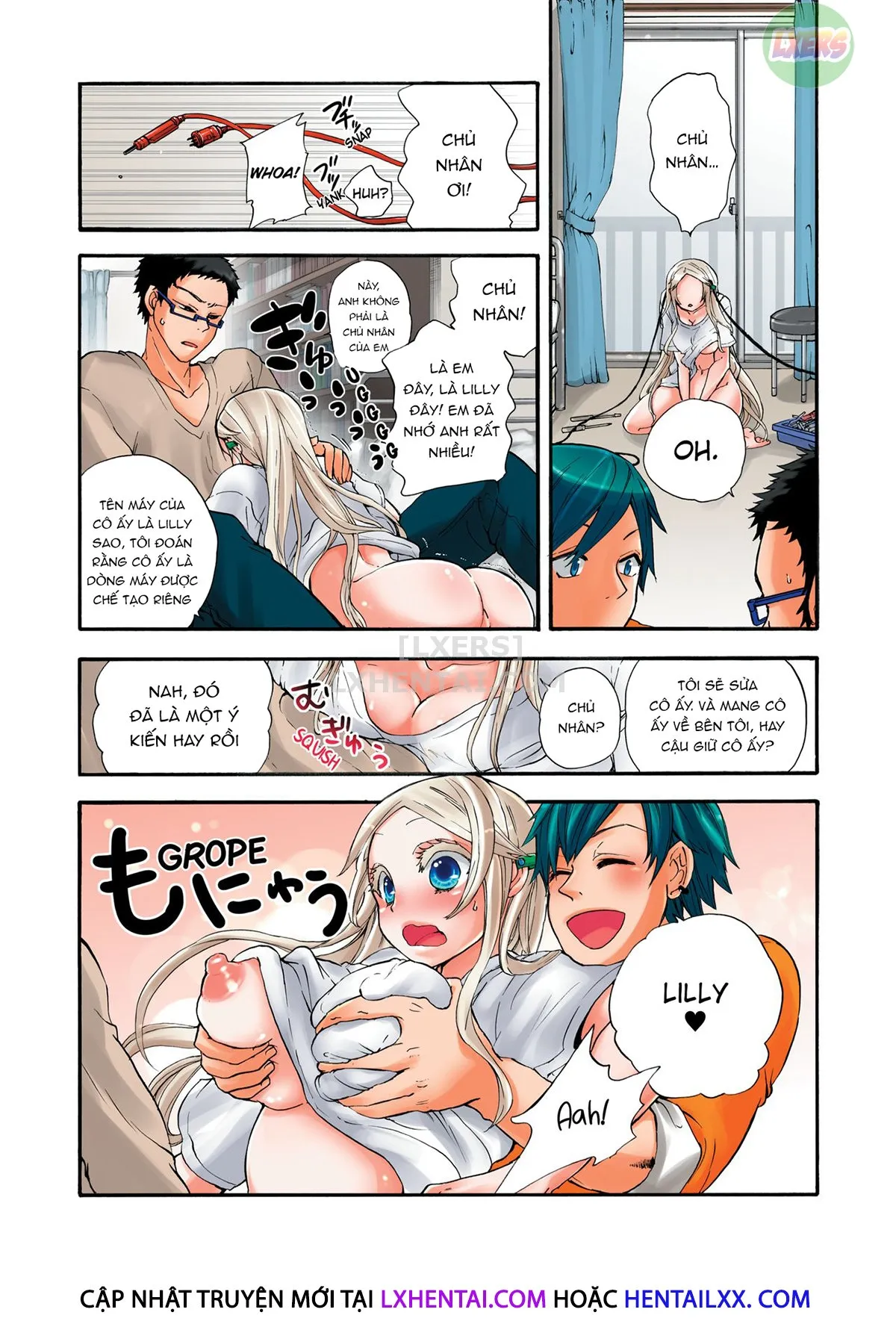 HentaiVN.net - Ảnh 10 - Robot thú cưng Lilly - Chap 10