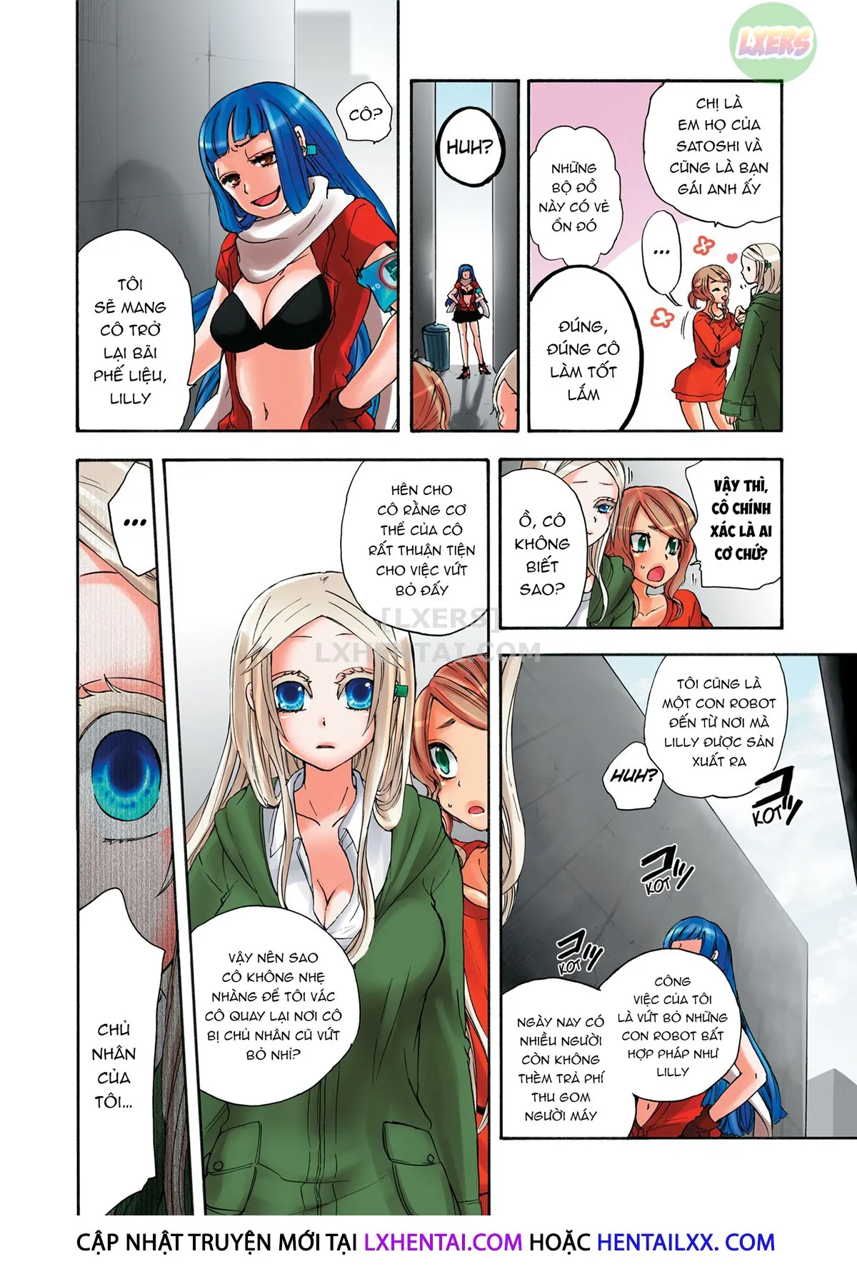 HentaiVN.net - Ảnh 20 - Robot thú cưng Lilly - Chap 10