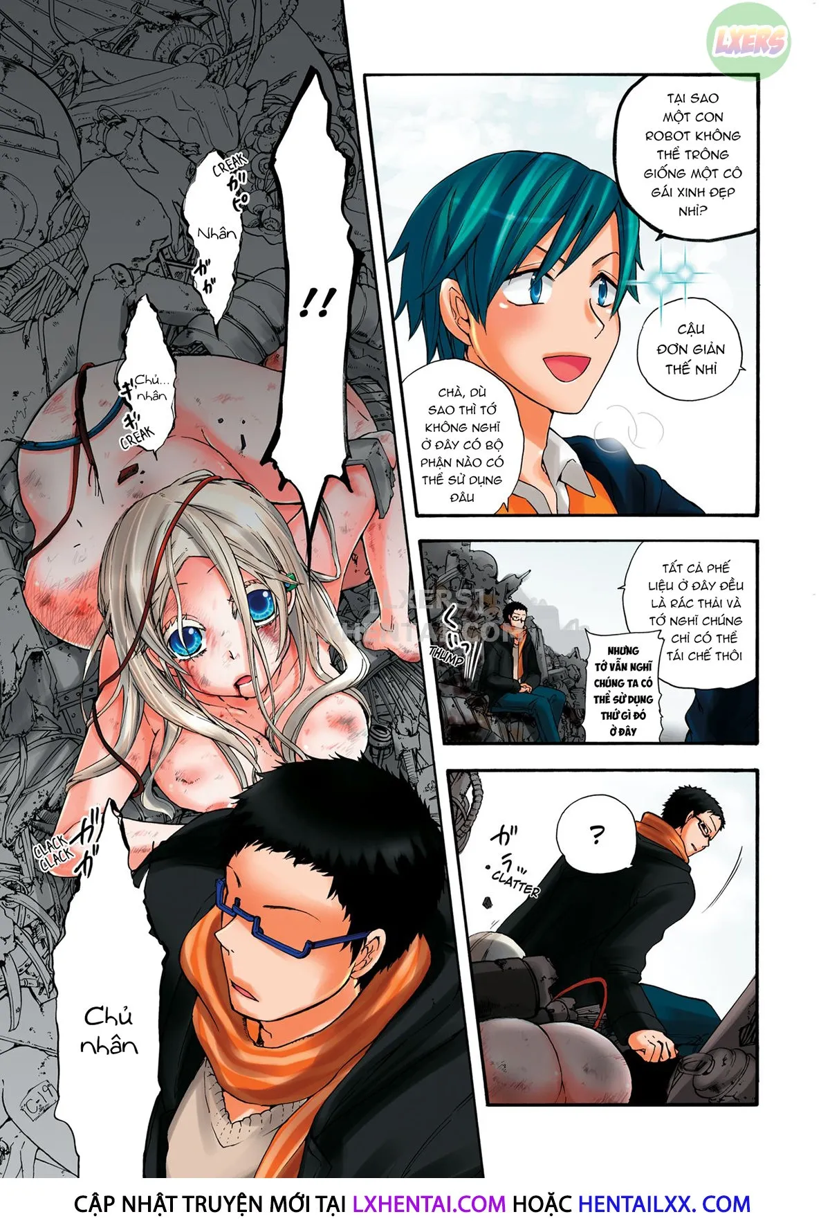 HentaiVN.net - Ảnh 7 - Robot thú cưng Lilly - Chap 10