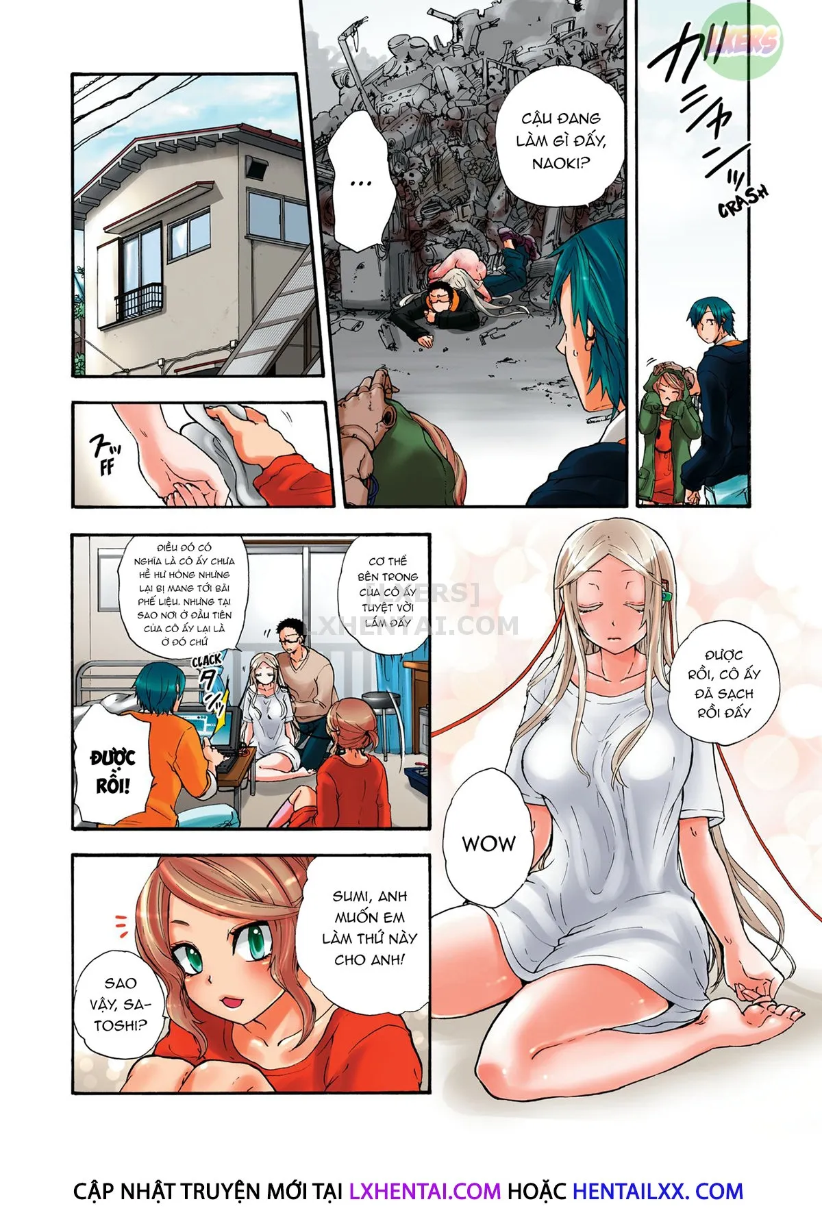 HentaiVN.net - Ảnh 8 - Robot thú cưng Lilly - Chap 10
