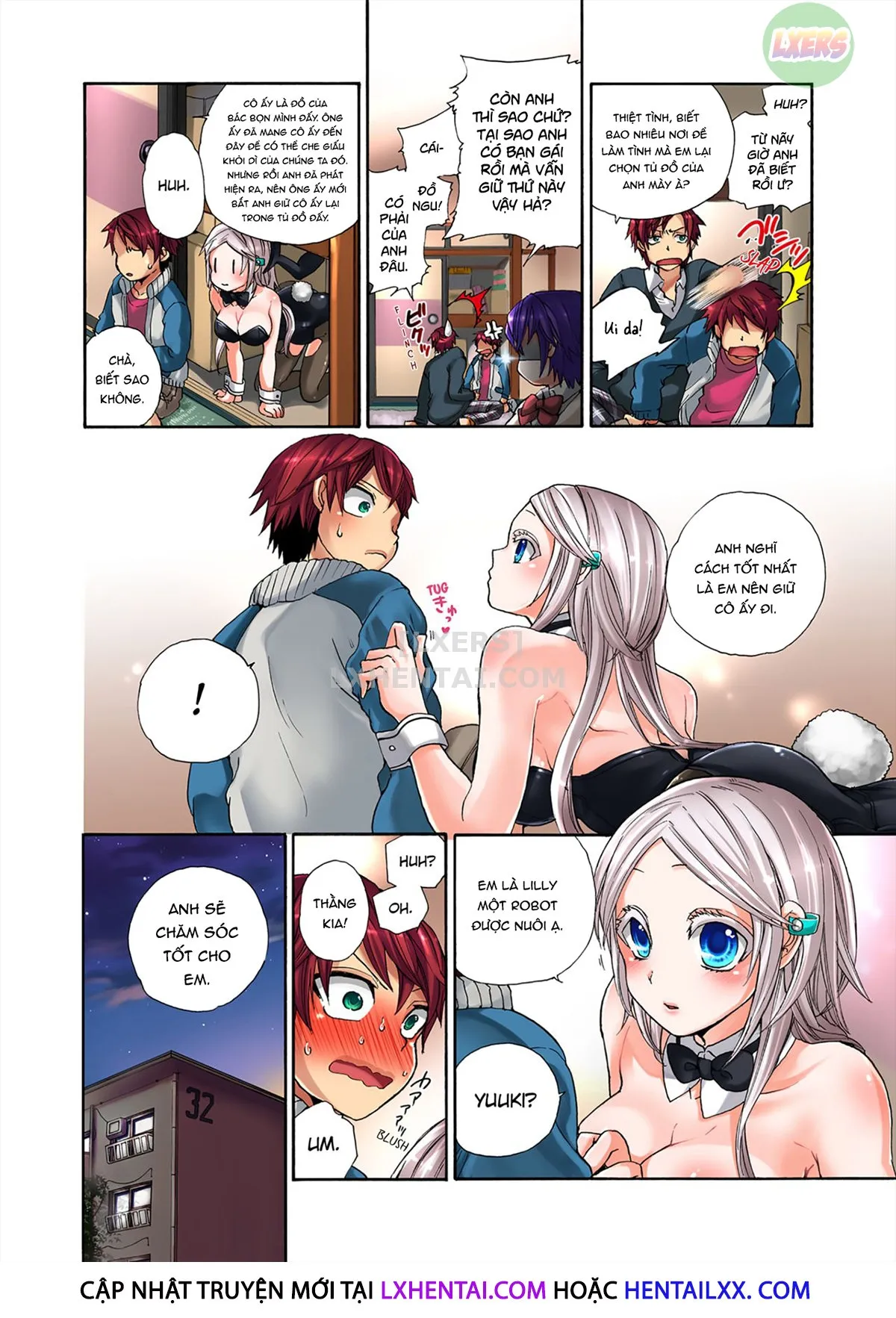 HentaiVN.net - Ảnh 16 - Robot thú cưng Lilly - Chap 12