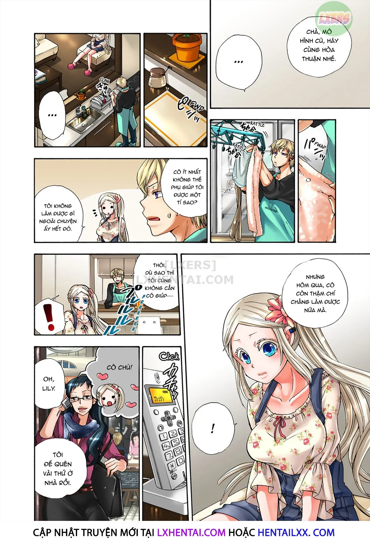 HentaiVN.net - Ảnh 10 - Robot thú cưng Lilly - Chap 13