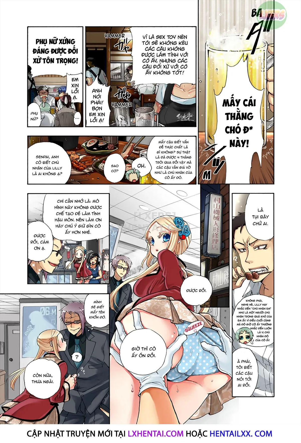 HentaiVN.net - Ảnh 17 - Robot thú cưng Lilly - Chap 14