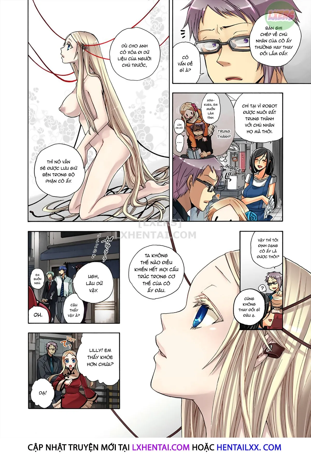 HentaiVN.net - Ảnh 18 - Robot thú cưng Lilly - Chap 14