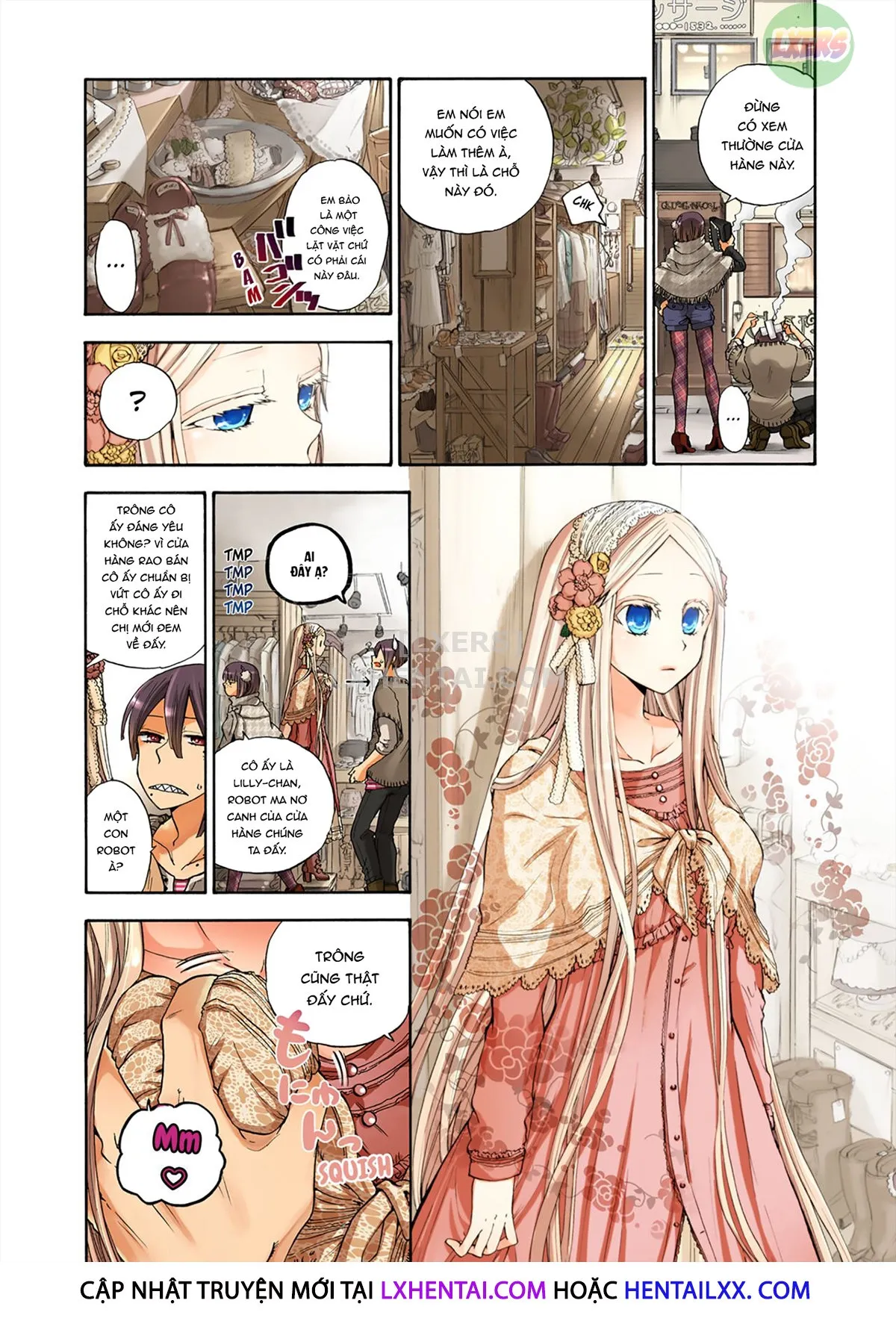 HentaiVN.net - Ảnh 6 - Robot thú cưng Lilly - Chap 15