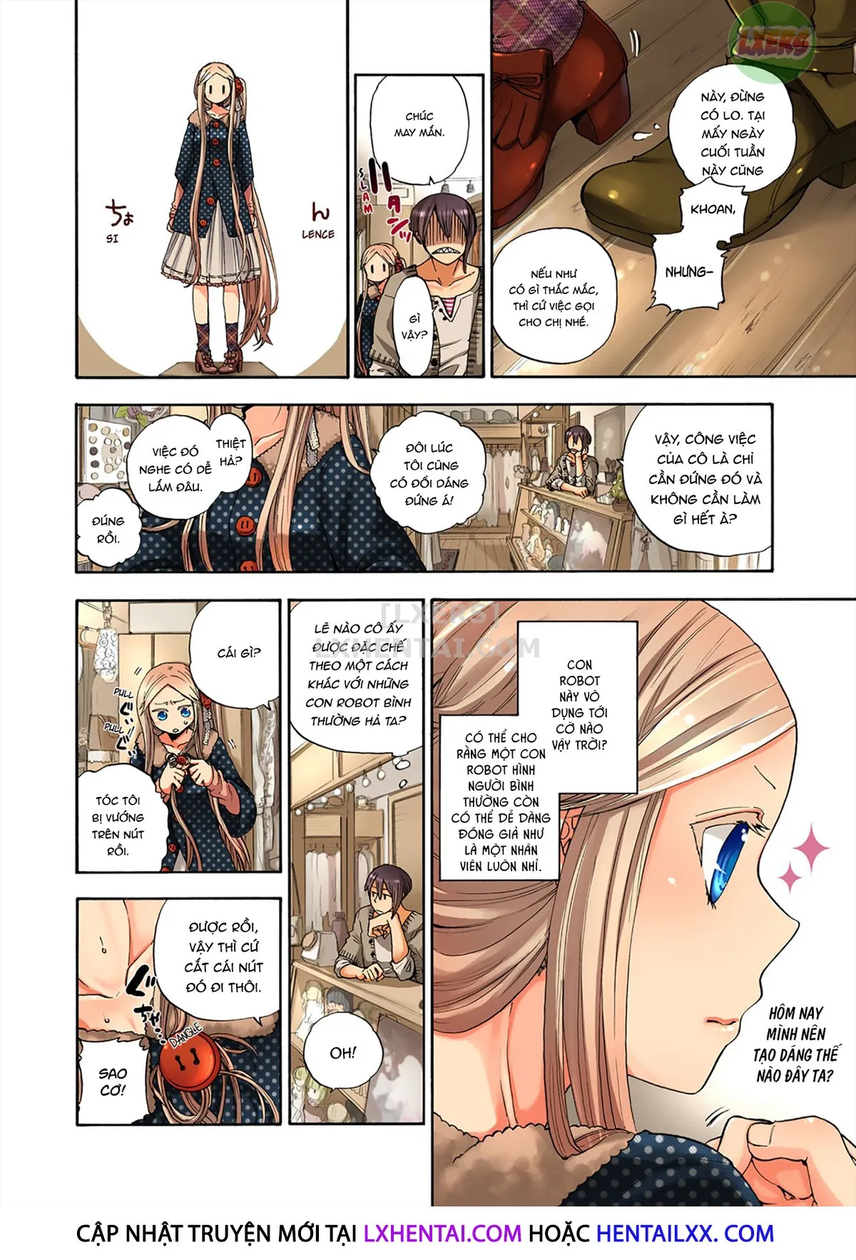 HentaiVN.net - Ảnh 8 - Robot thú cưng Lilly - Chap 15