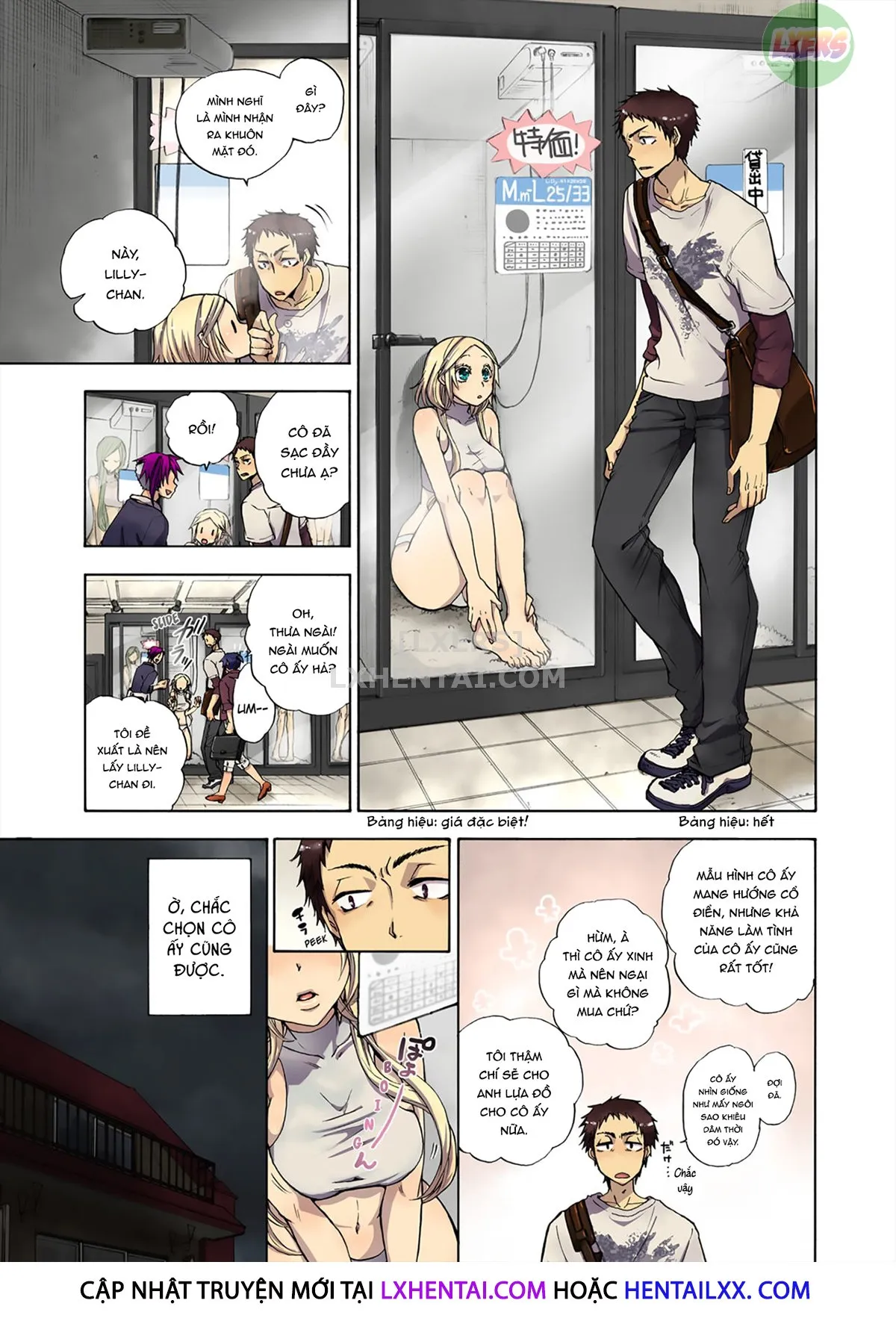HentaiVN.net - Ảnh 9 - Robot thú cưng Lilly - Chap 16