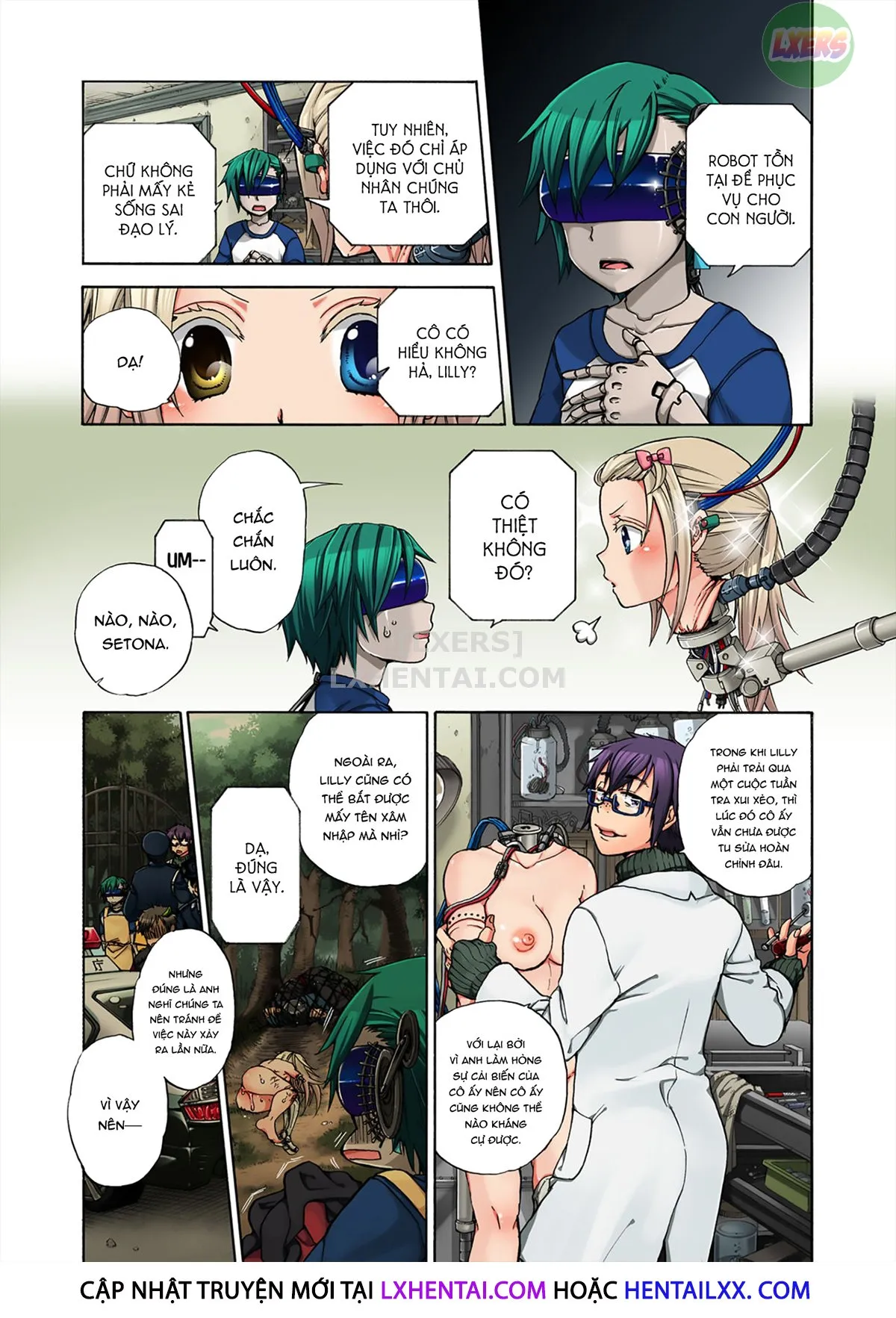 HentaiVN.net - Ảnh 17 - Robot thú cưng Lilly - Chap 17 | END