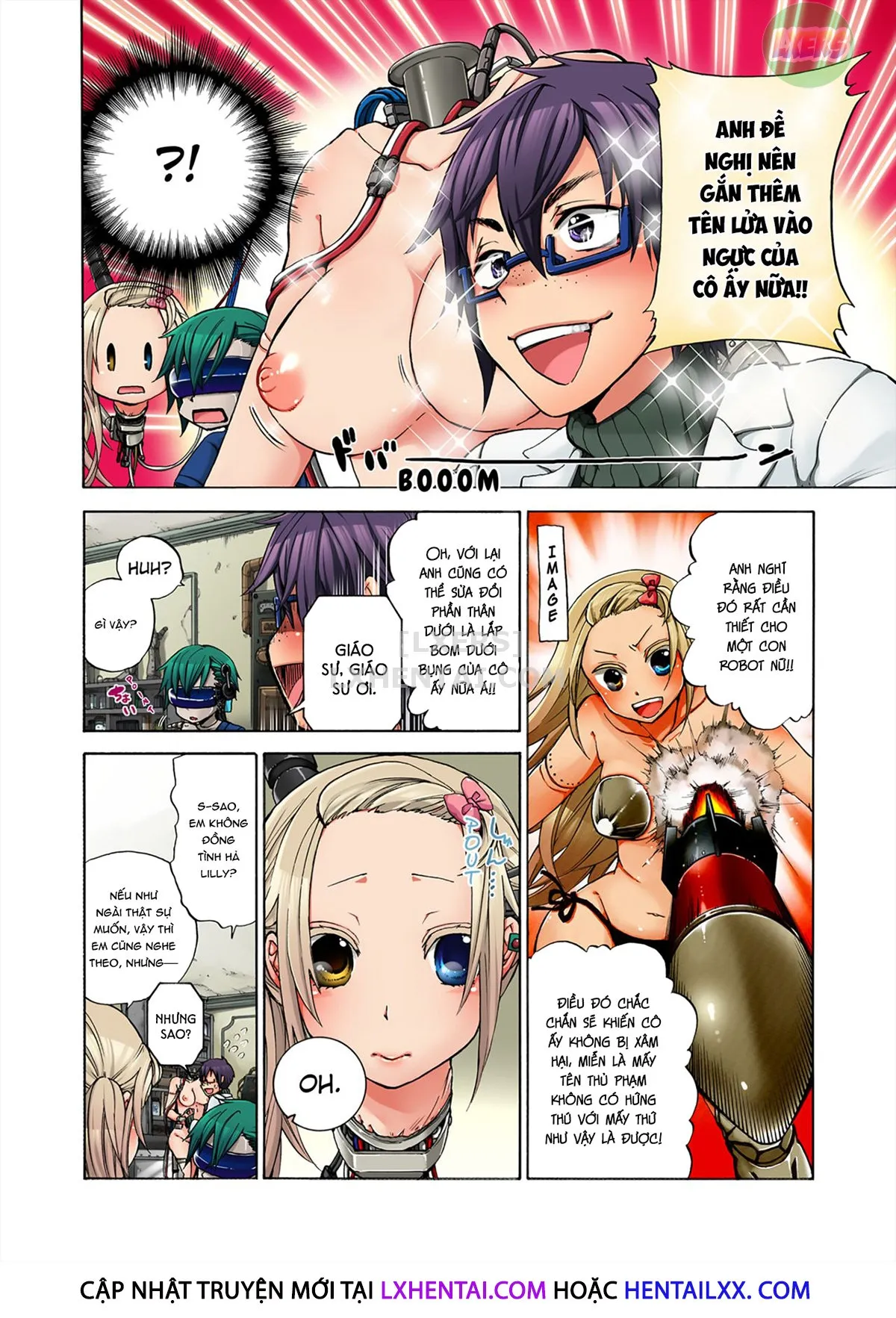 HentaiVN.net - Ảnh 18 - Robot thú cưng Lilly - Chap 17 | END