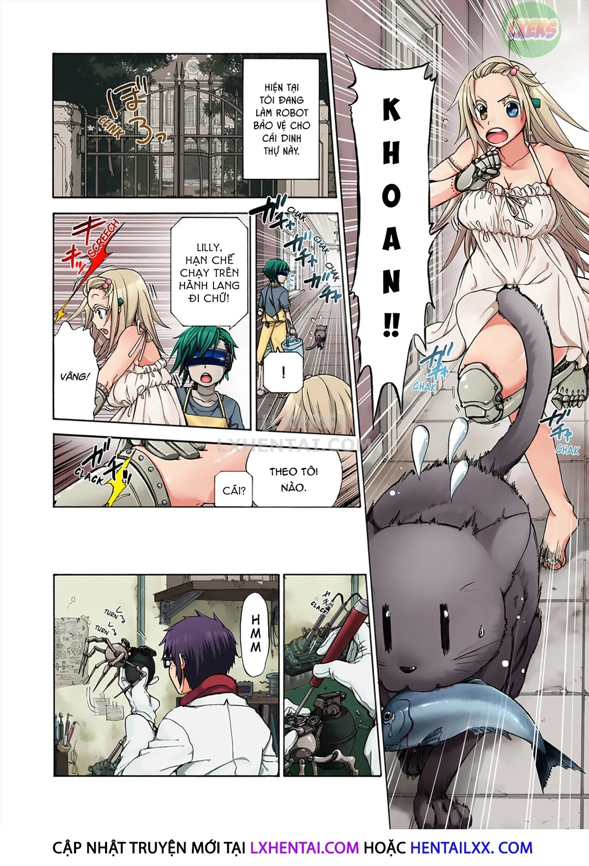 HentaiVN.net - Ảnh 6 - Robot thú cưng Lilly - Chap 17 | END