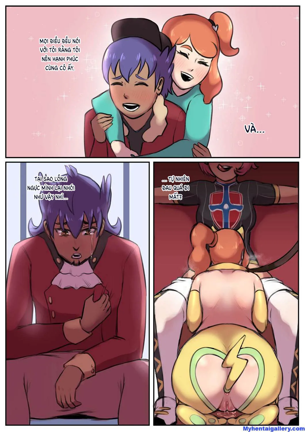 HentaiVN.net - Ảnh 7 - Futa Gloria NTR - Oneshot