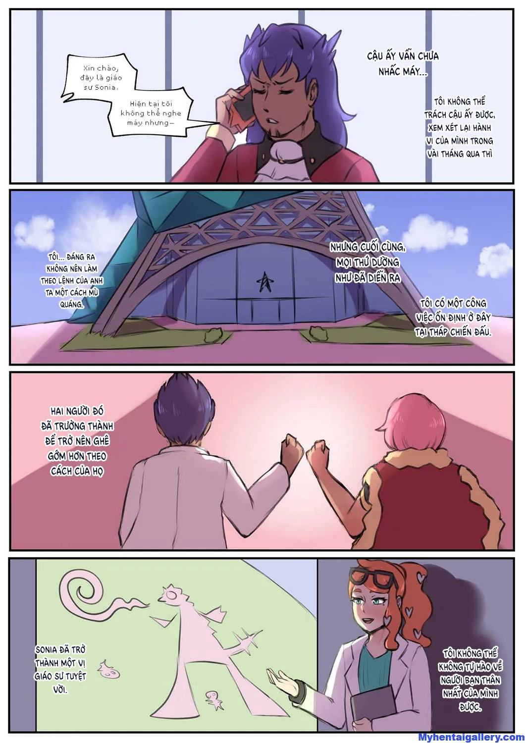 HentaiVN.net - Ảnh 8 - Futa Gloria NTR - Oneshot