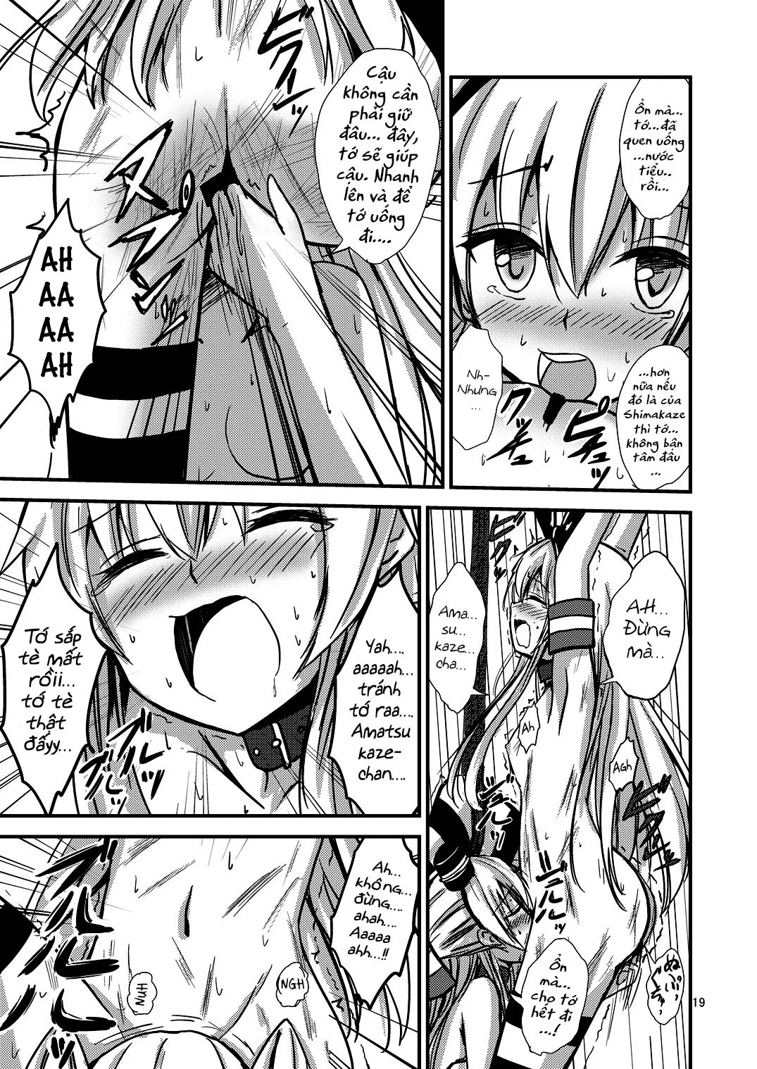 HentaiVN.net - Ảnh 22 - Kuubo Wo-Kyuu-chan no Shimakaze Yuri Dorei Choukyou~Senkan Re-Kyuu no Shucchou SM Choukyou Hen~ [Standard Carrier Wo-Class Shimakaze's Yuri Slave Training ~Battleship Re-class Official SM Training~] - Oneshot