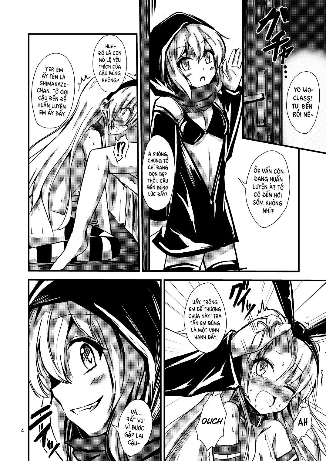 HentaiVN.net - Ảnh 7 - Kuubo Wo-Kyuu-chan no Shimakaze Yuri Dorei Choukyou~Senkan Re-Kyuu no Shucchou SM Choukyou Hen~ [Standard Carrier Wo-Class Shimakaze's Yuri Slave Training ~Battleship Re-class Official SM Training~] - Oneshot