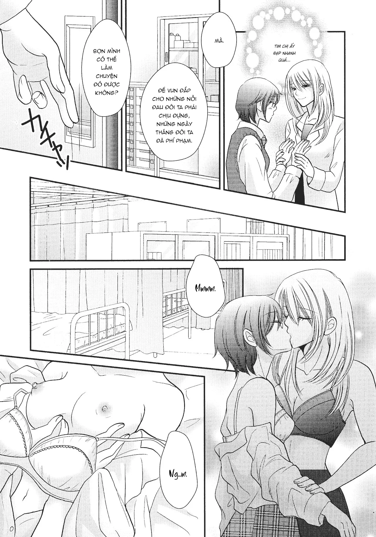 HentaiVN.net - Ảnh 12 - Sau giờ học. Bí mật của hai ta. [Himitsu no Houkago; Secret Afterschool] - Oneshot