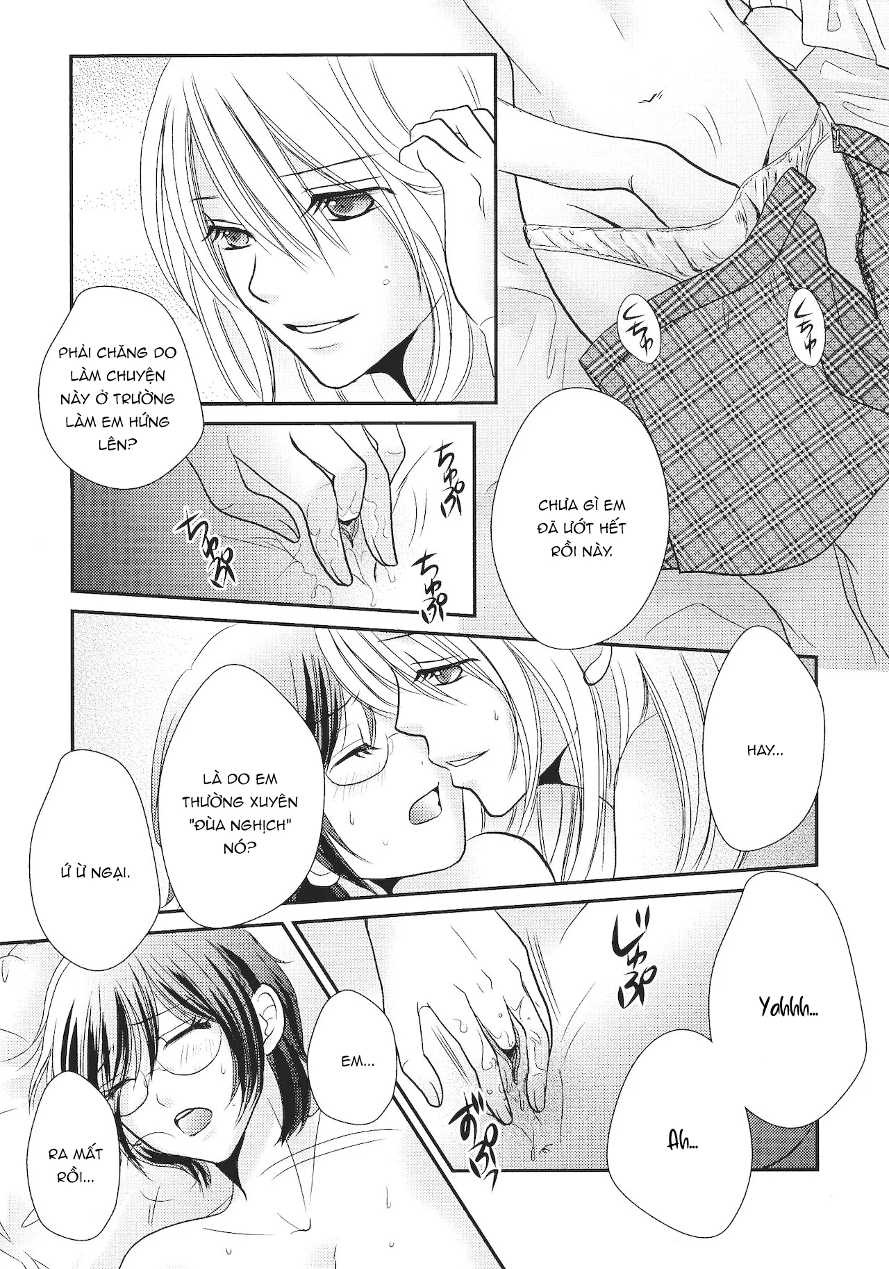 HentaiVN.net - Ảnh 14 - Sau giờ học. Bí mật của hai ta. [Himitsu no Houkago; Secret Afterschool] - Oneshot