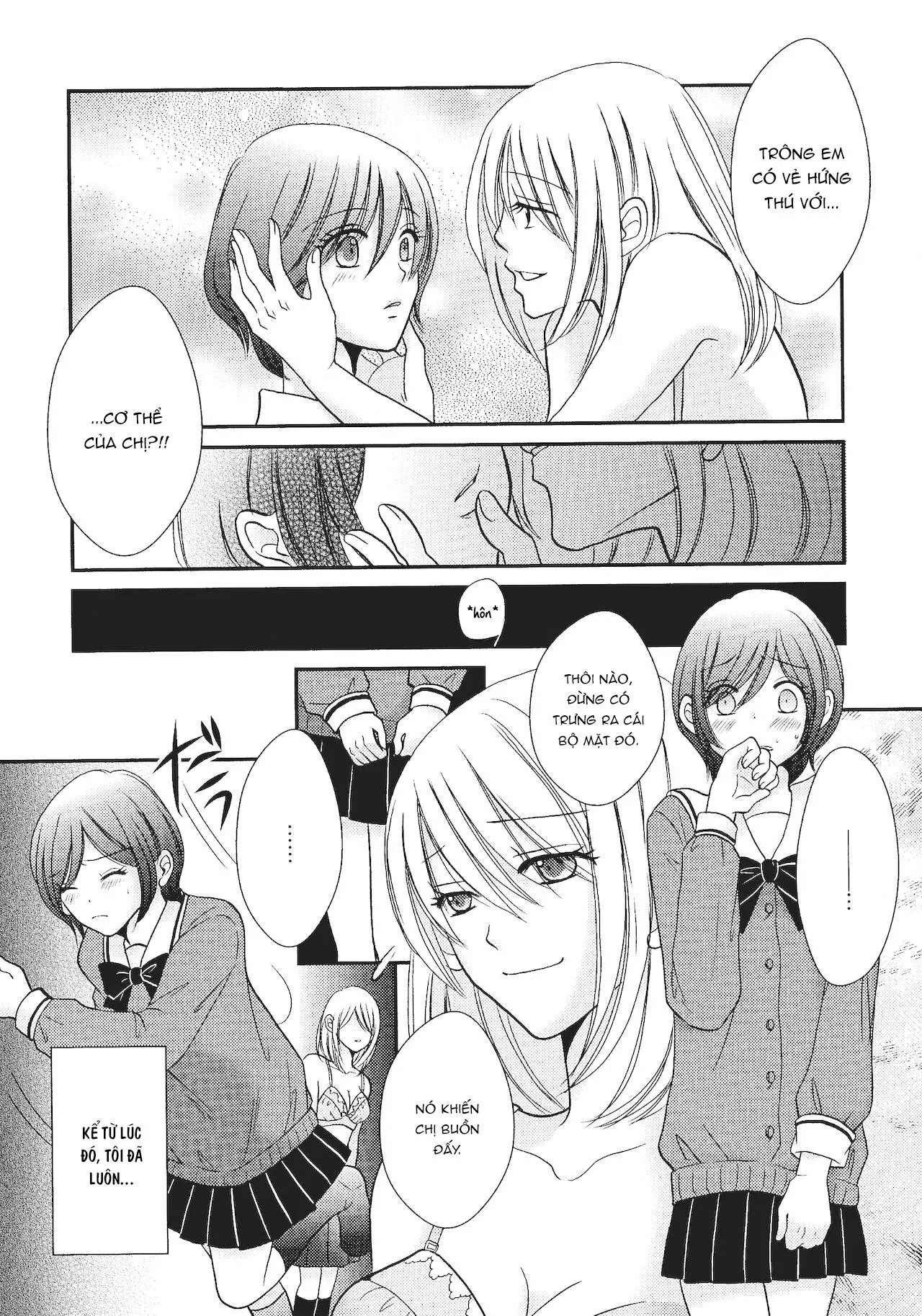 HentaiVN.net - Ảnh 3 - Sau giờ học. Bí mật của hai ta. [Himitsu no Houkago; Secret Afterschool] - Oneshot