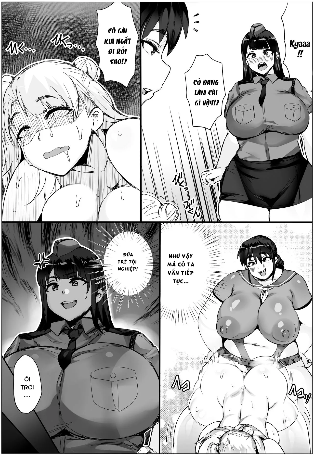 HentaiVN.net - Ảnh 11 - Koukaku Fukei! Gochounai no Seigi o Tsuranuke!! - Oneshot