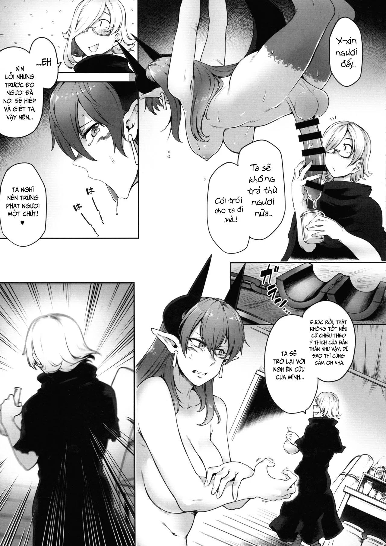 HentaiVN.net - Ảnh 14 - Futanari Akuma no Shachiku Seikatsu - Oneshot