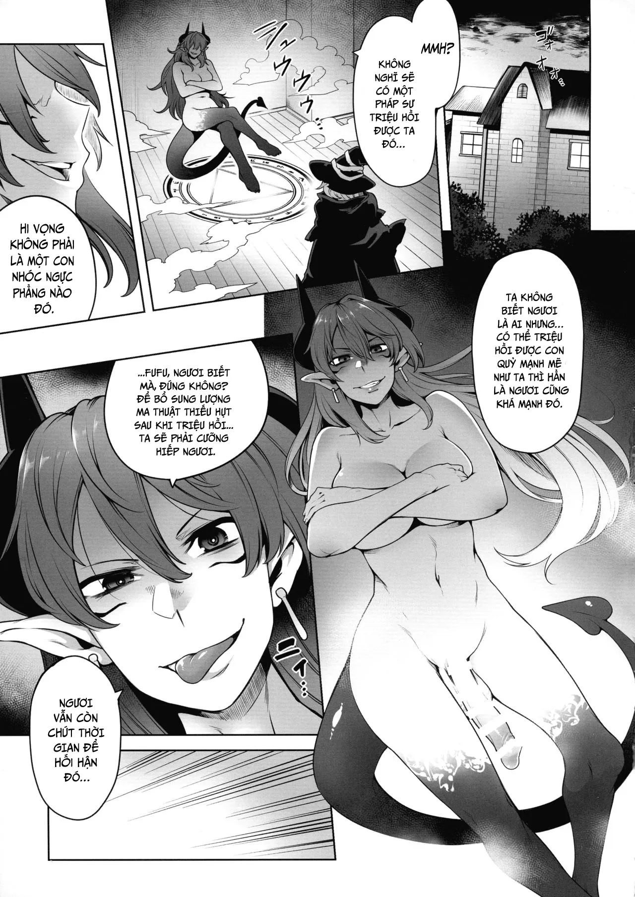 HentaiVN.net - Ảnh 4 - Futanari Akuma no Shachiku Seikatsu - Oneshot