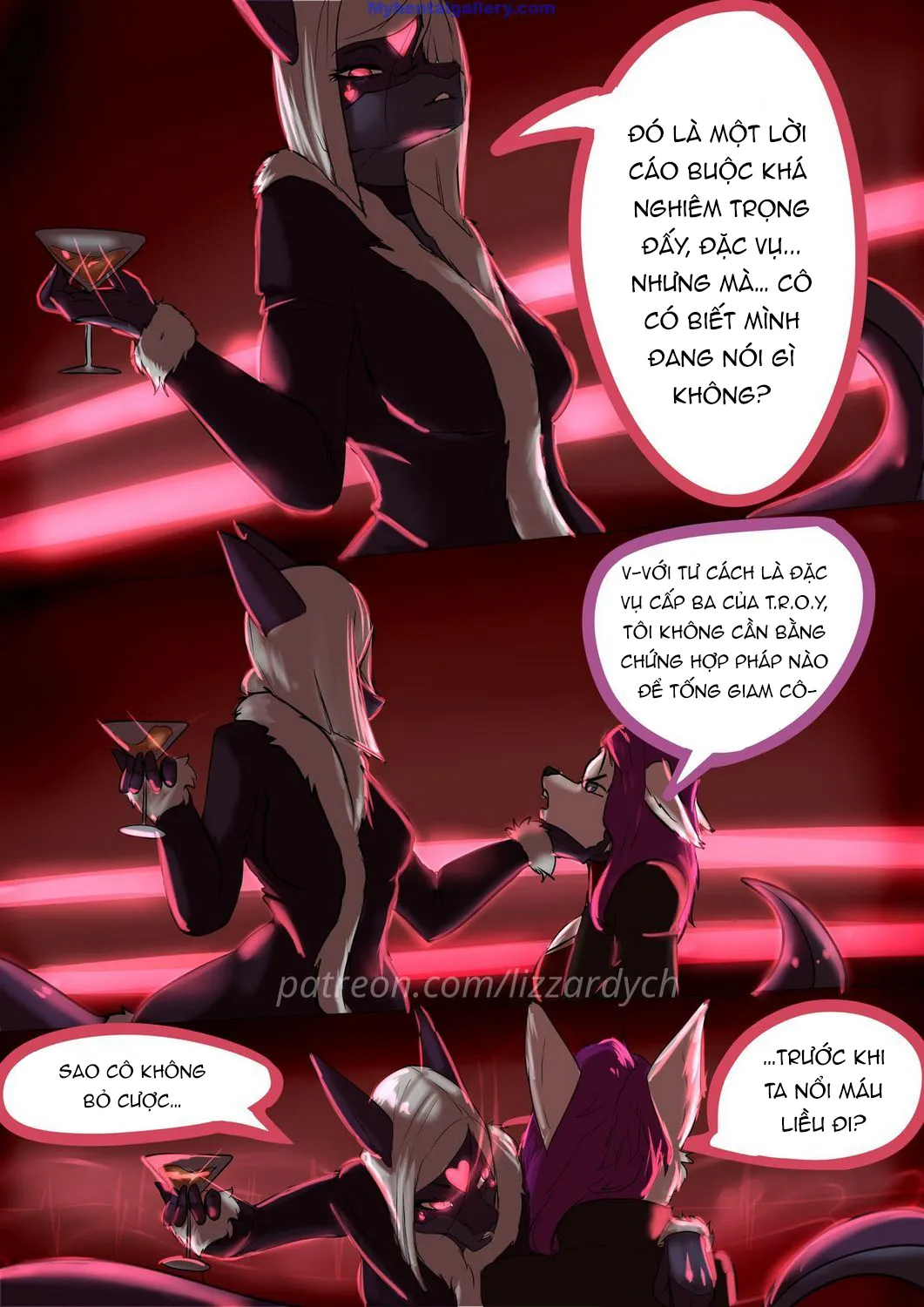 HentaiVN.net - Ảnh 3 - Đừng thử vận rủi với Lizzy [Don't Deal With Lizzy] - Oneshot - siu đẹp