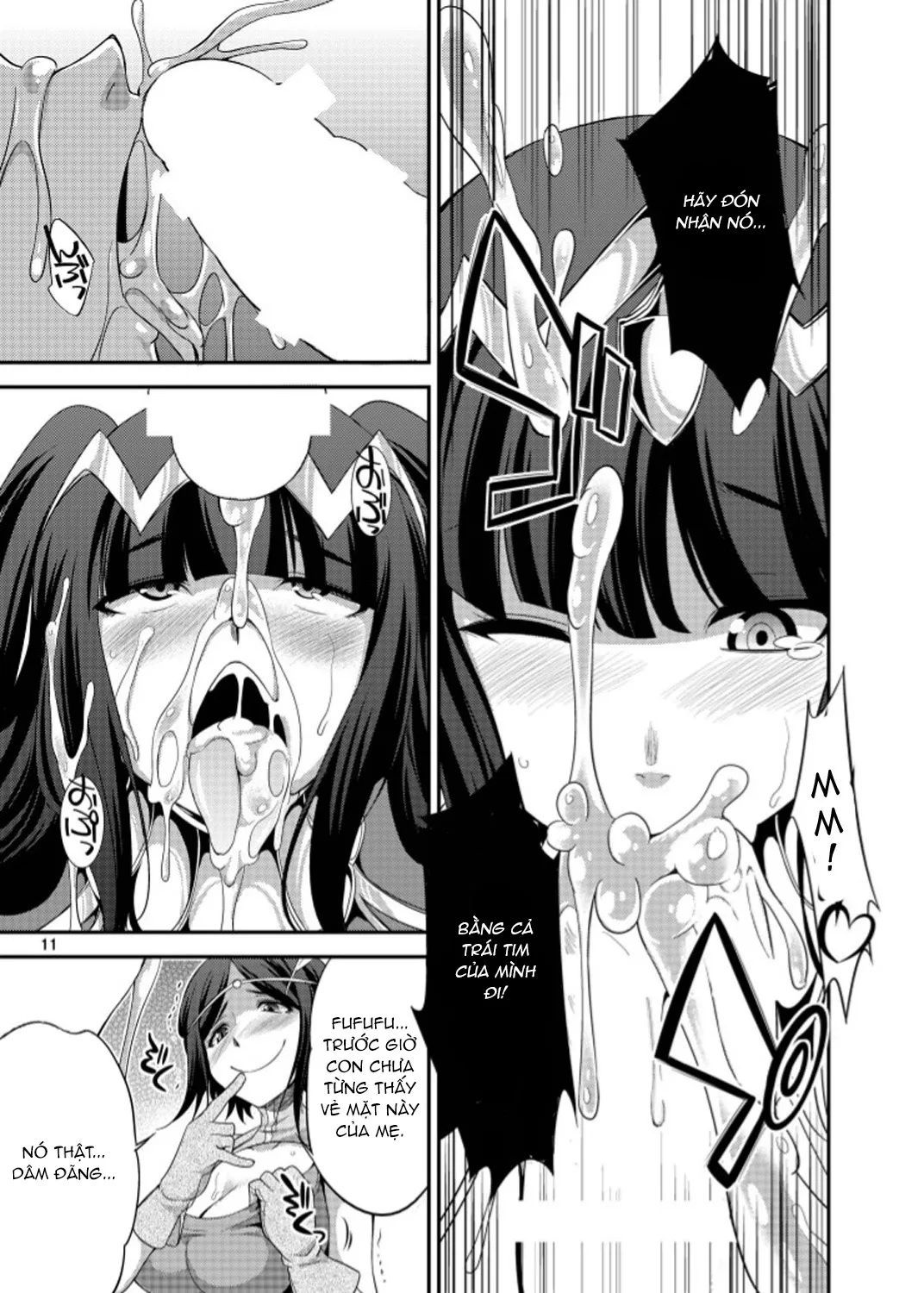 HentaiVN.net - Ảnh 10 - Thí nghiệm lời nguyền của Noire - Oneshot