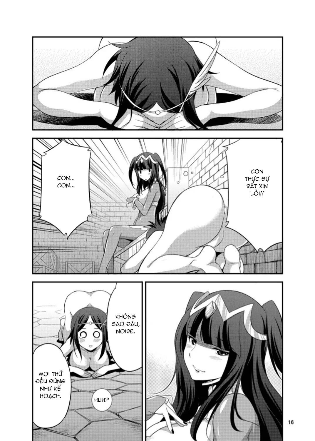 HentaiVN.net - Ảnh 15 - Thí nghiệm lời nguyền của Noire - Oneshot