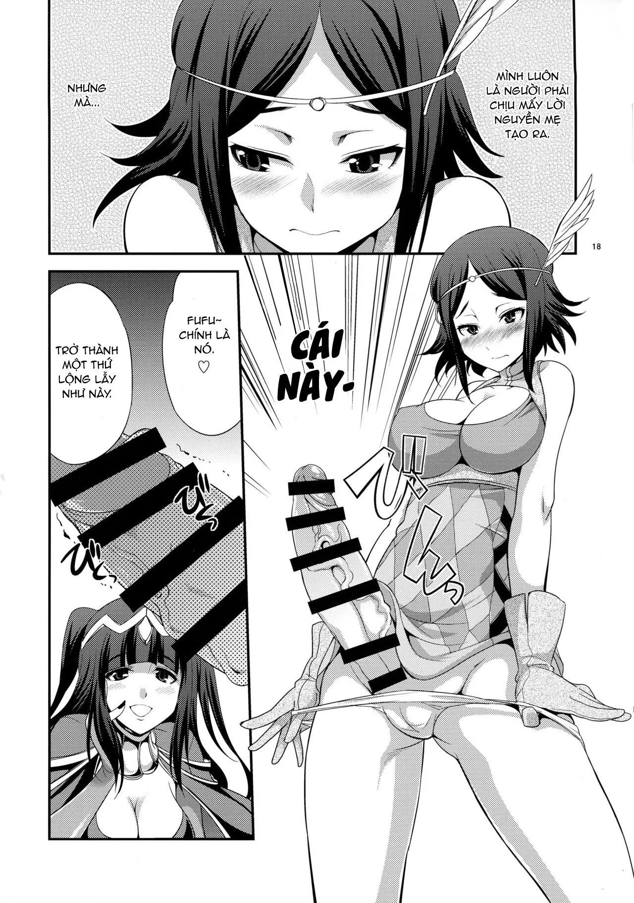 HentaiVN.net - Ảnh 5 - Thí nghiệm lời nguyền của Noire - Oneshot