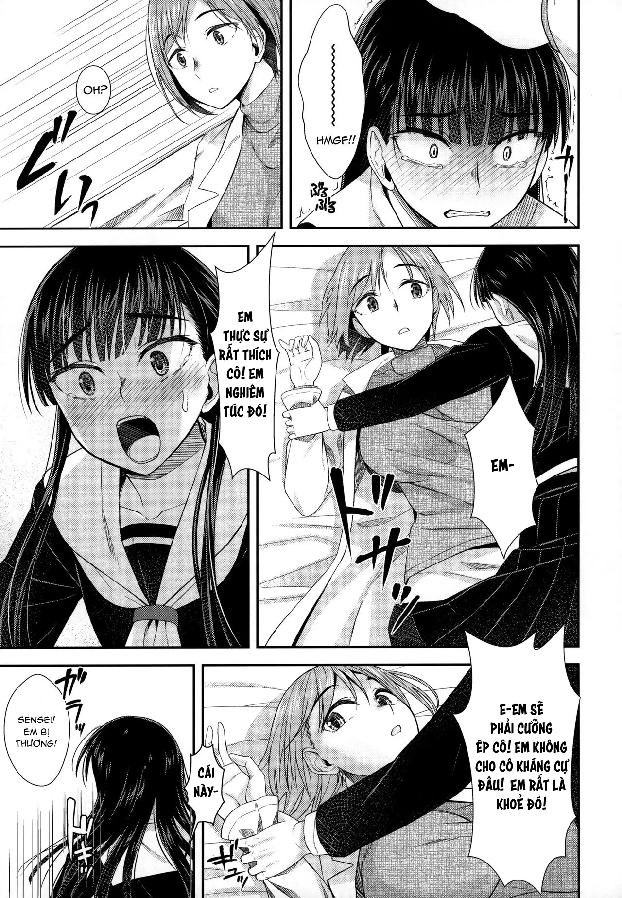 HentaiVN.net - Ảnh 12 - Hokenshitsu nite Seitsuu Girl - Oneshot