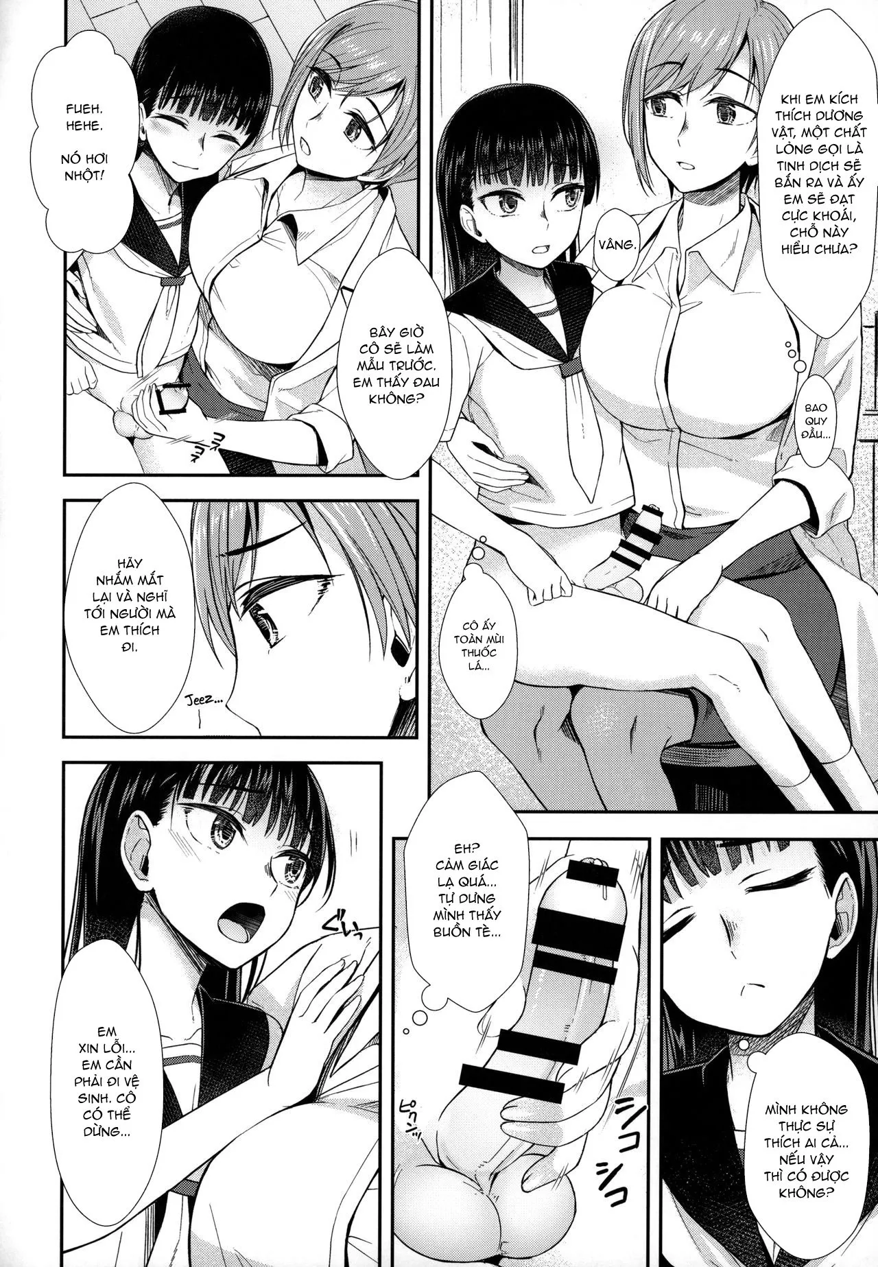 HentaiVN.net - Ảnh 5 - Hokenshitsu nite Seitsuu Girl - Oneshot