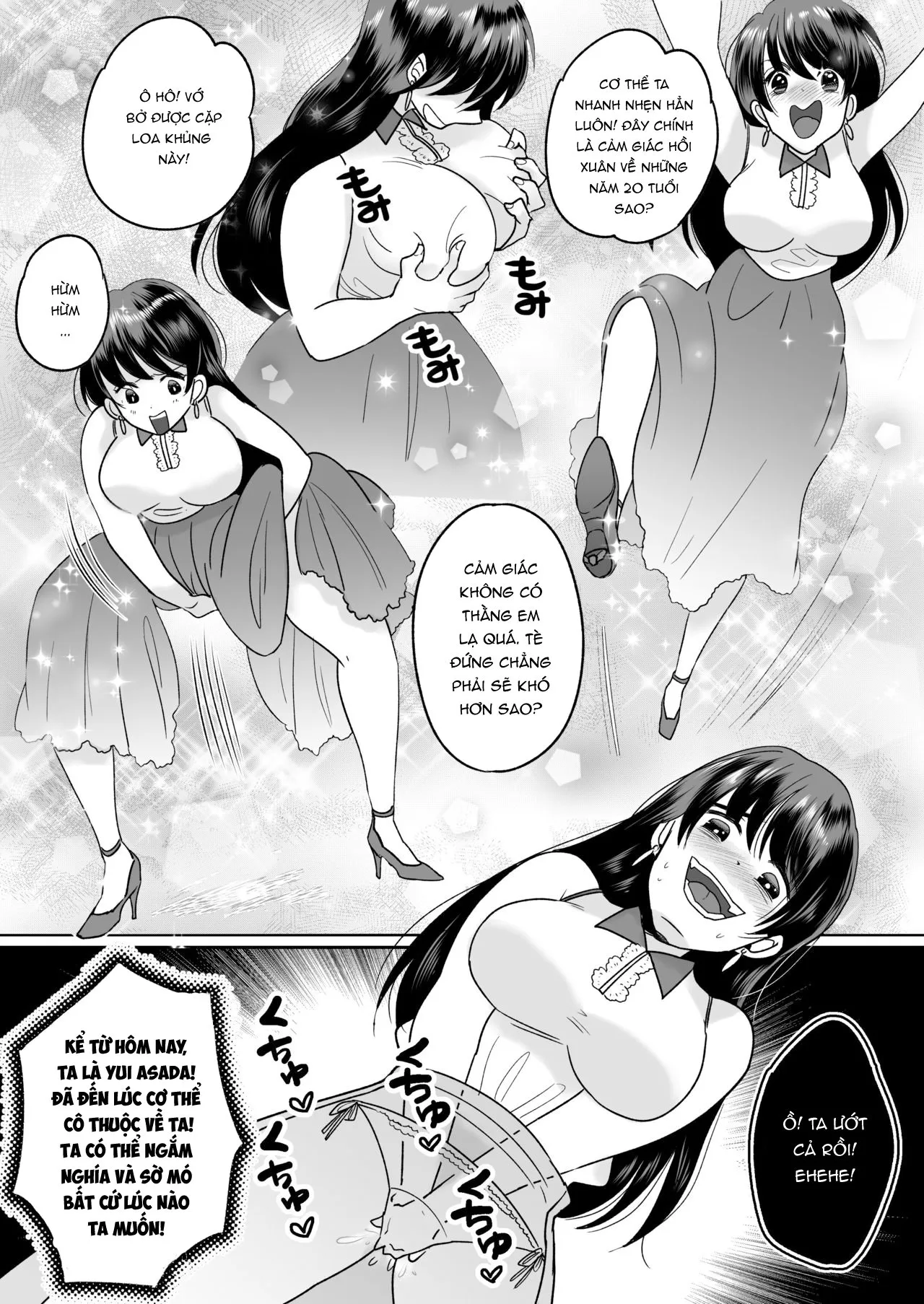 HentaiVN.net - Ảnh 14 - Hồn ông già, da con gái! [Kyoukara Washi ga Goreijo | TSF Mousou Chikusekijo] - Oneshot