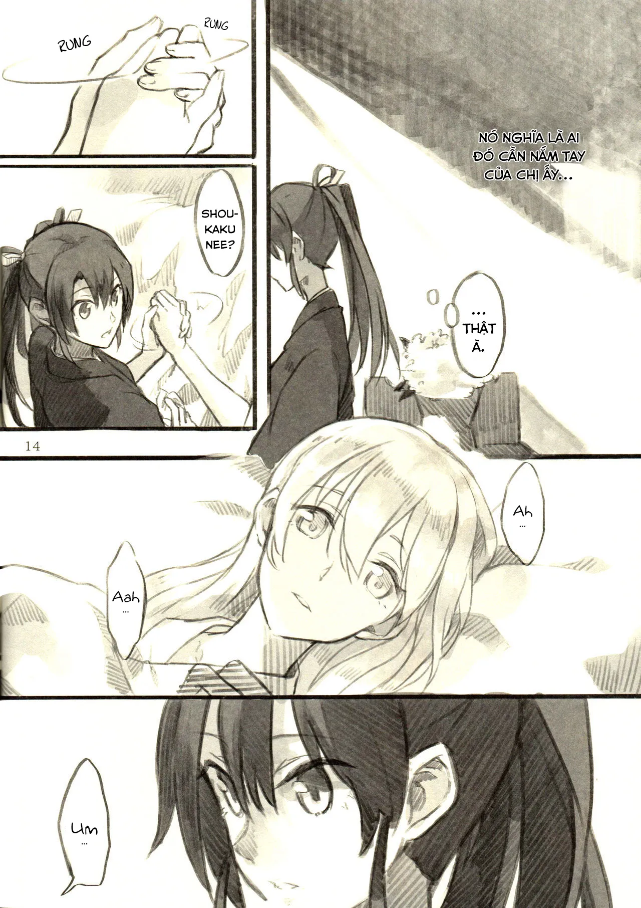 HentaiVN.net - Ảnh 13 - Omutsu no Shoukakuchan Muramura shichau Hon [Zuikaku Gets Turned on by Shoukaku in Diapers] - Một Chương