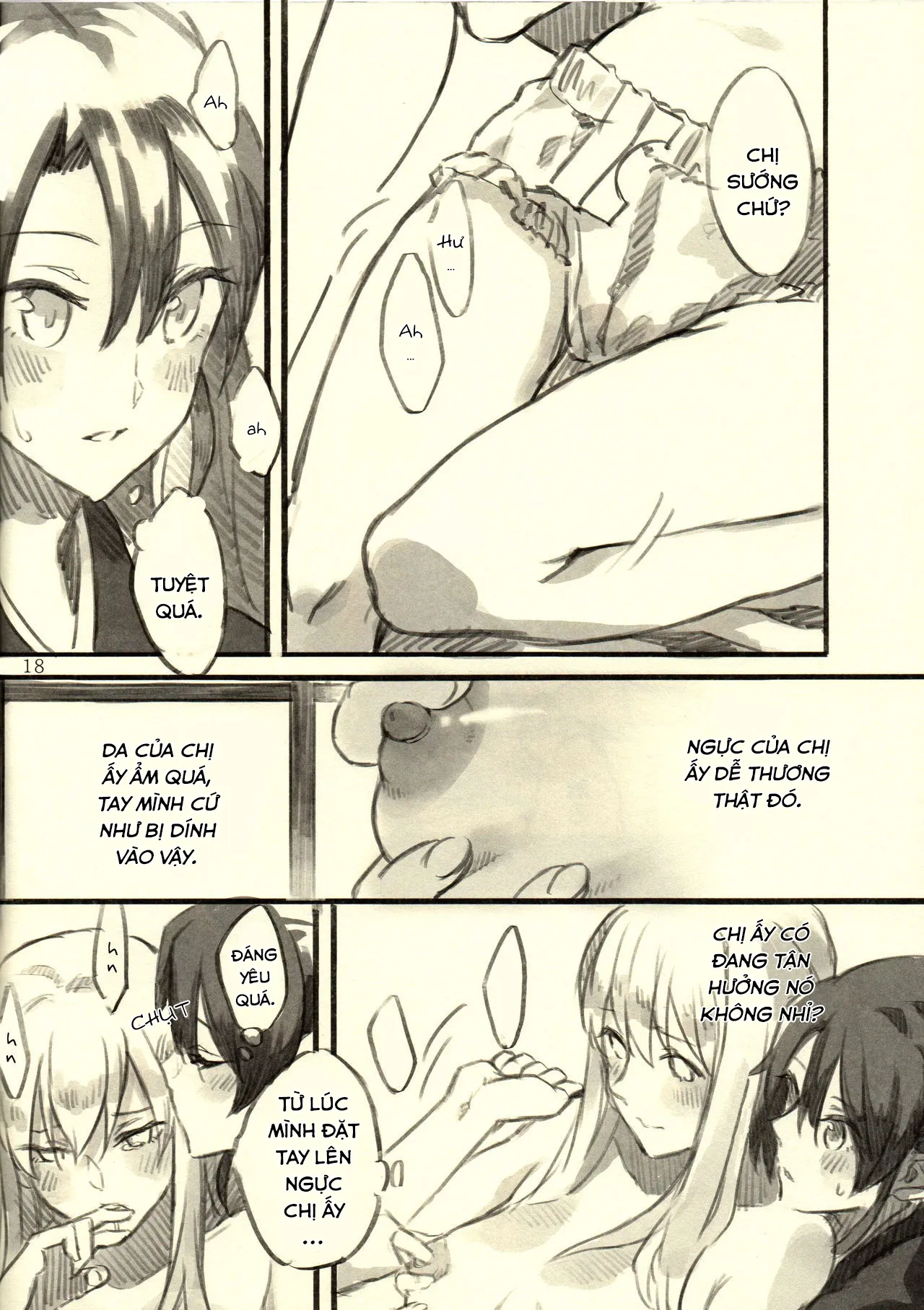 HentaiVN.net - Ảnh 17 - Omutsu no Shoukakuchan Muramura shichau Hon [Zuikaku Gets Turned on by Shoukaku in Diapers] - Một Chương