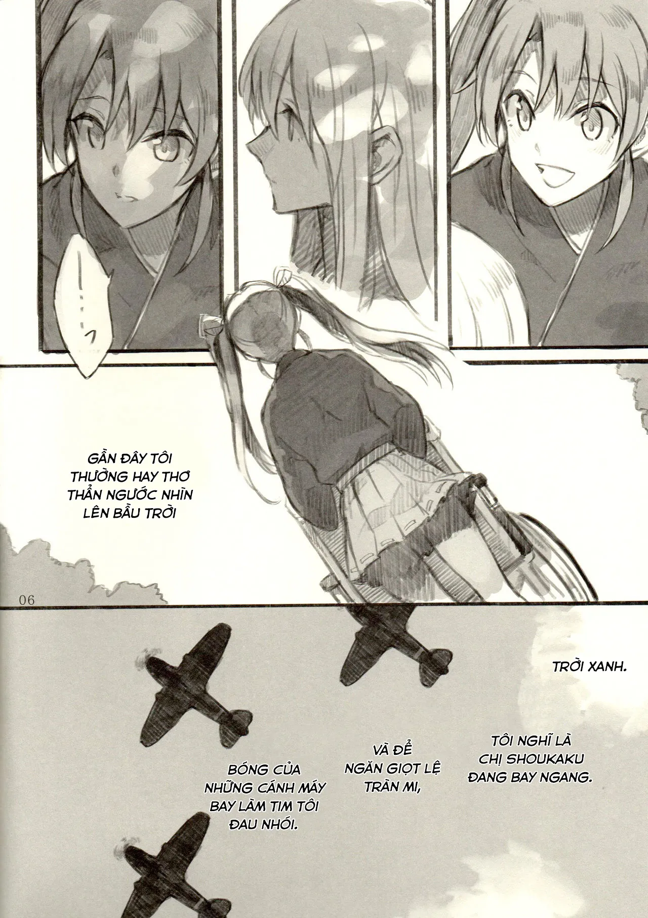 HentaiVN.net - Ảnh 5 - Omutsu no Shoukakuchan Muramura shichau Hon [Zuikaku Gets Turned on by Shoukaku in Diapers] - Một Chương